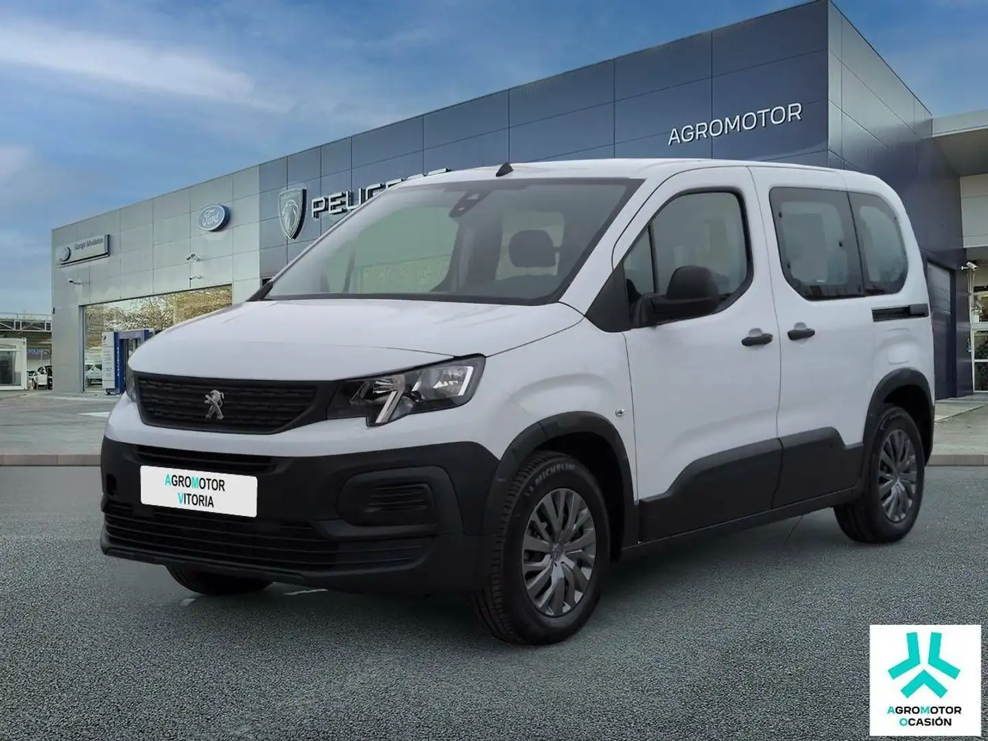 Peugeot Rifter e-  Standard 100kW Active Pack Blanc - 1