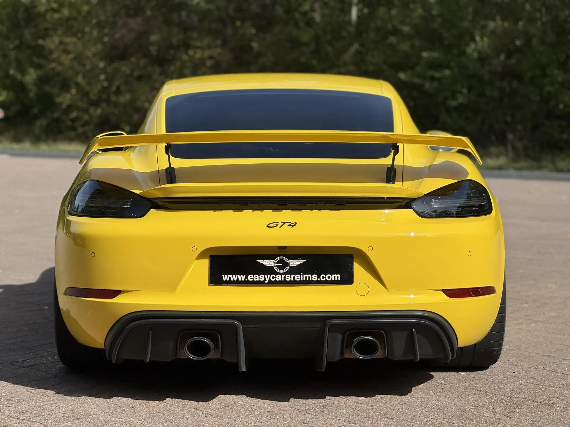 Porsche Boxster Boxster 718 Spyder 2021 노랑 사진 6