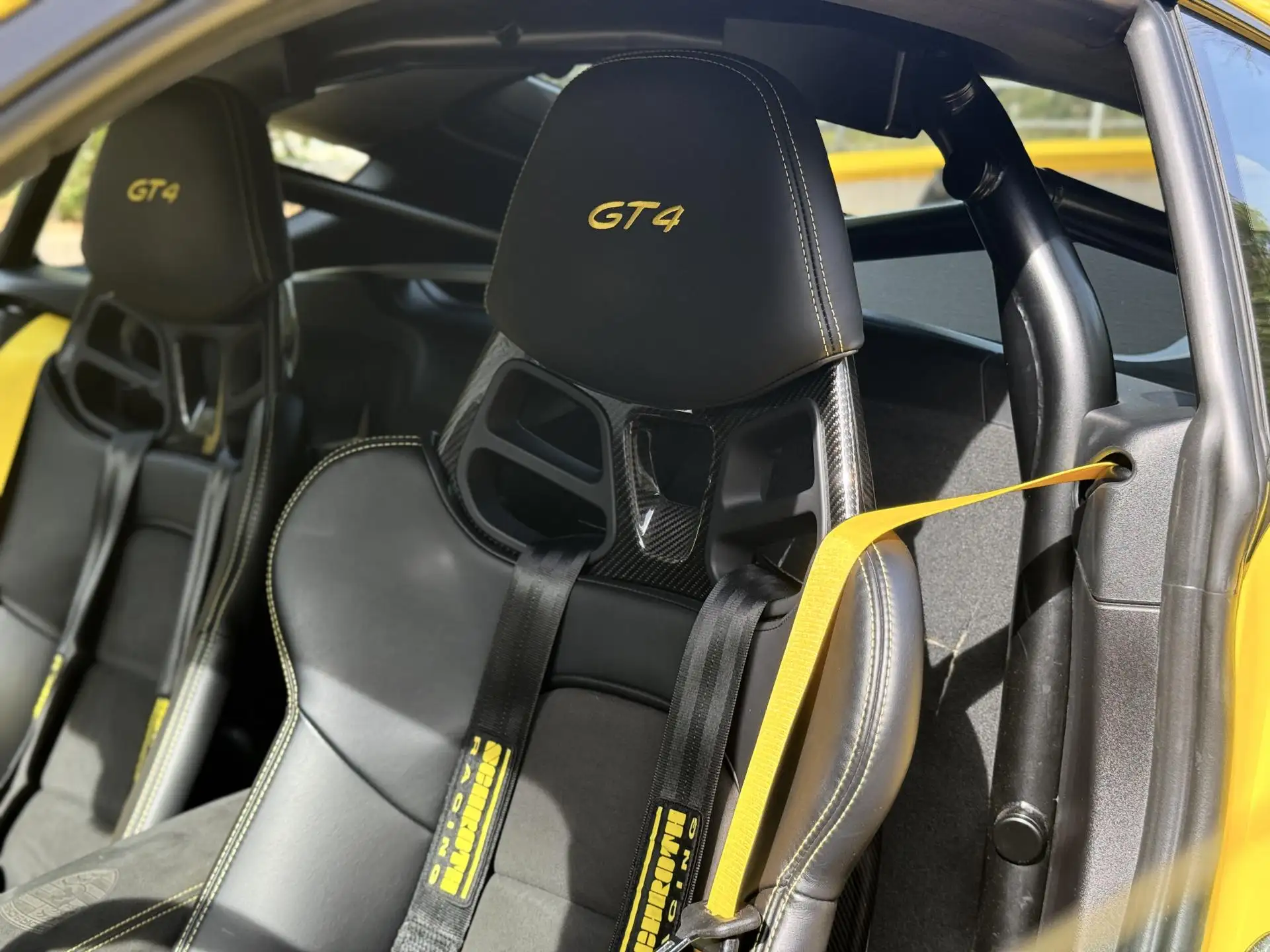 Porsche Boxster Boxster 718 Spyder 2021 노랑 사진 8