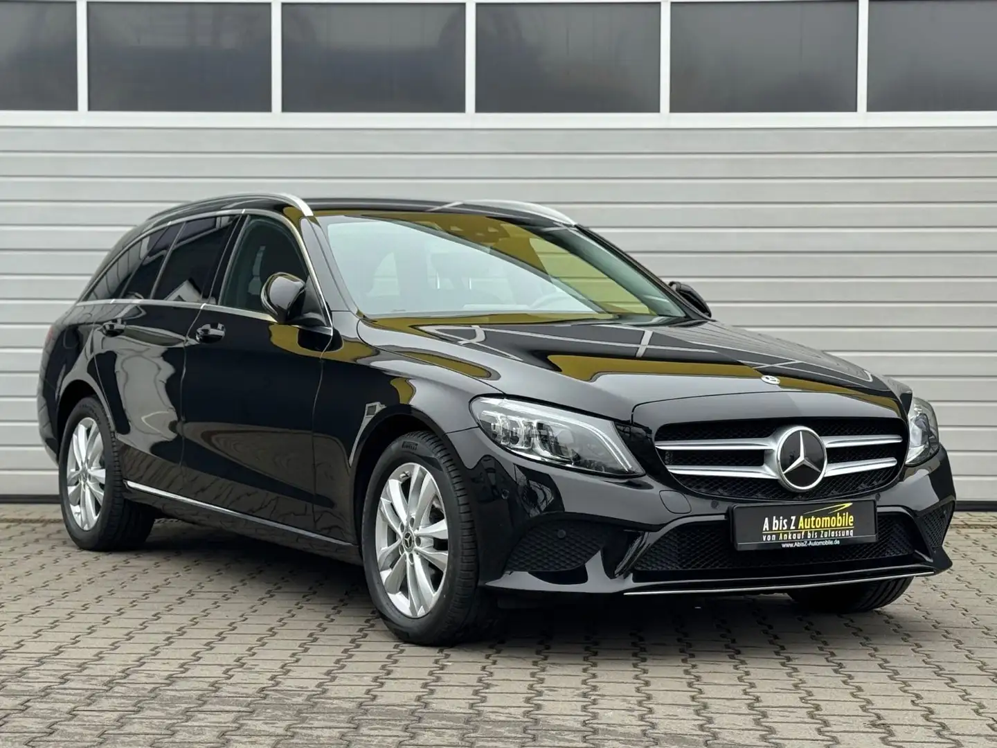 Mercedes-Benz C 200 C200 T 1.Hand/Navi/Ambient/M-Beam/Garantie Noir - 1
