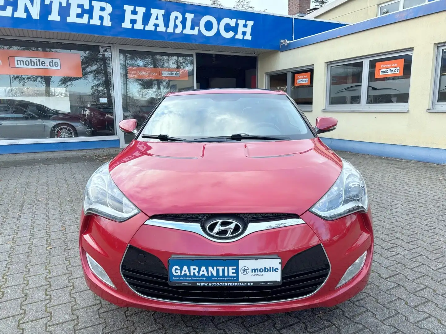 Hyundai VELOSTER blue Premium Panorama Leder PDC Rot - 2