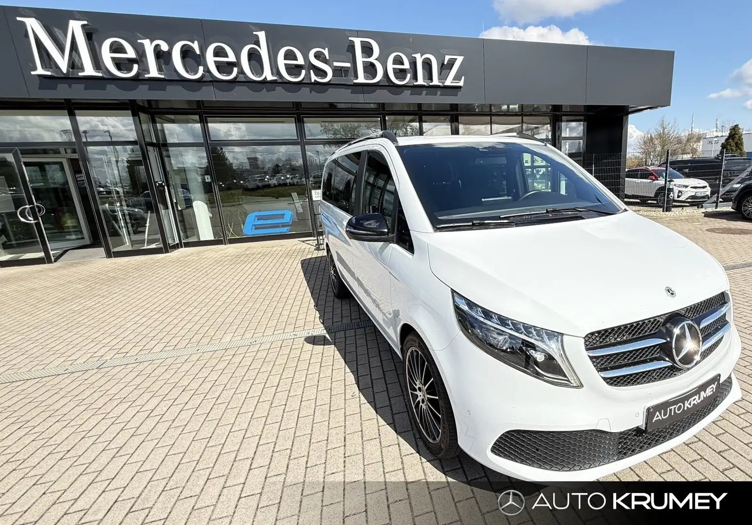 Mercedes-Benz V 220 d EDITION Lang Night+Totwinkel+LED+19"Navi Alb - 2