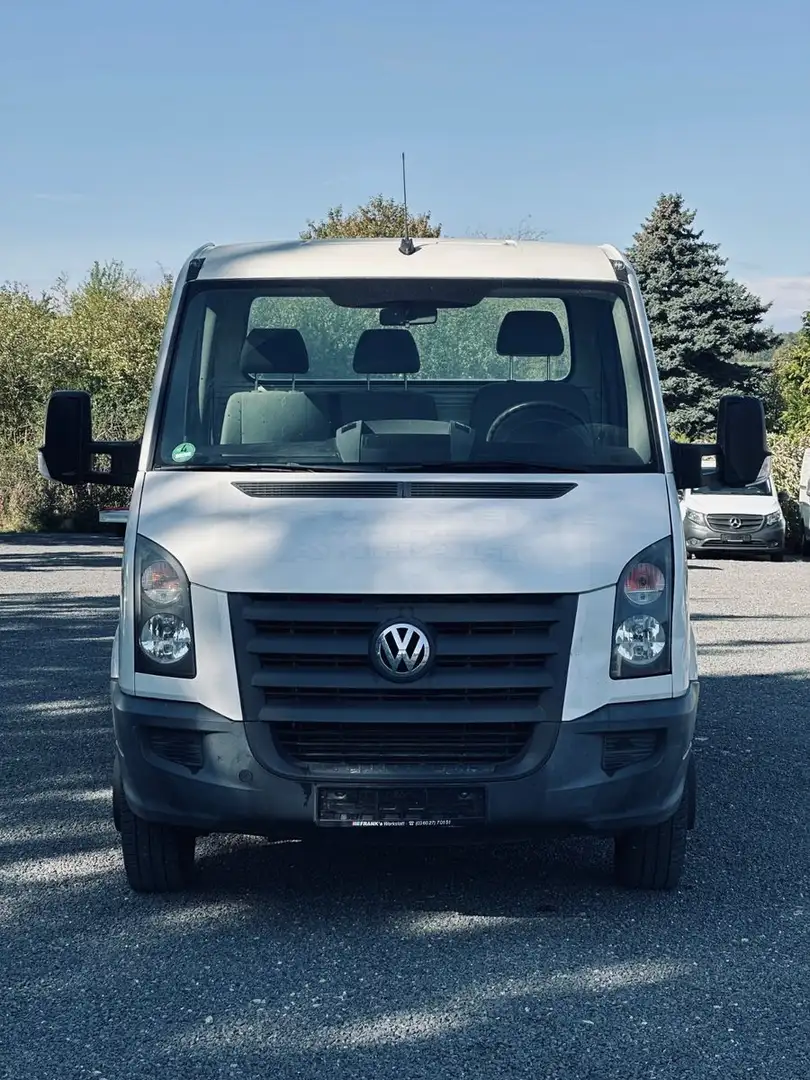Volkswagen Crafter Pritsche 50 mittel L2*1.HAND*AHK*TÜV NEU Weiß - 2