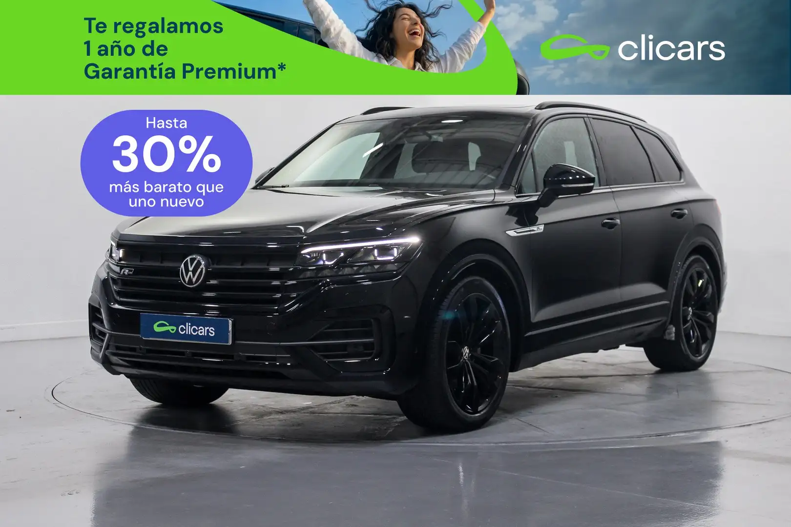 Volkswagen Touareg 3.0TDI V6 R-Line Tiptronic 4Motion 170kW Negro - 1