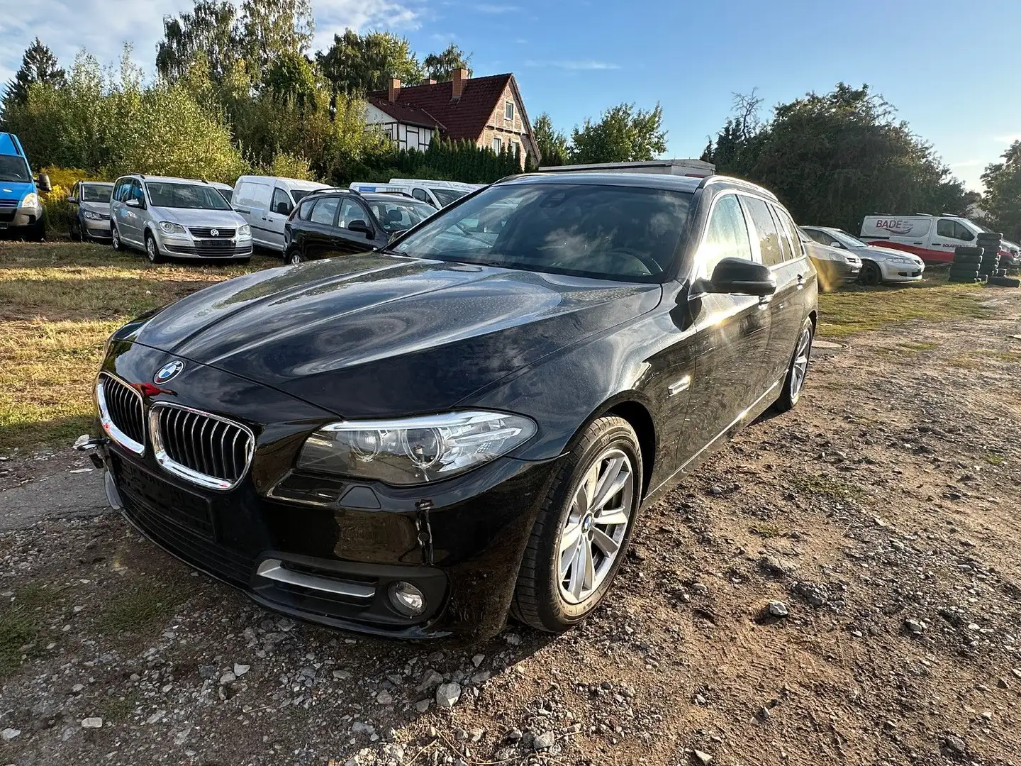 BMW 520 Baureihe 5 Touring 520 d Schwarz - 2