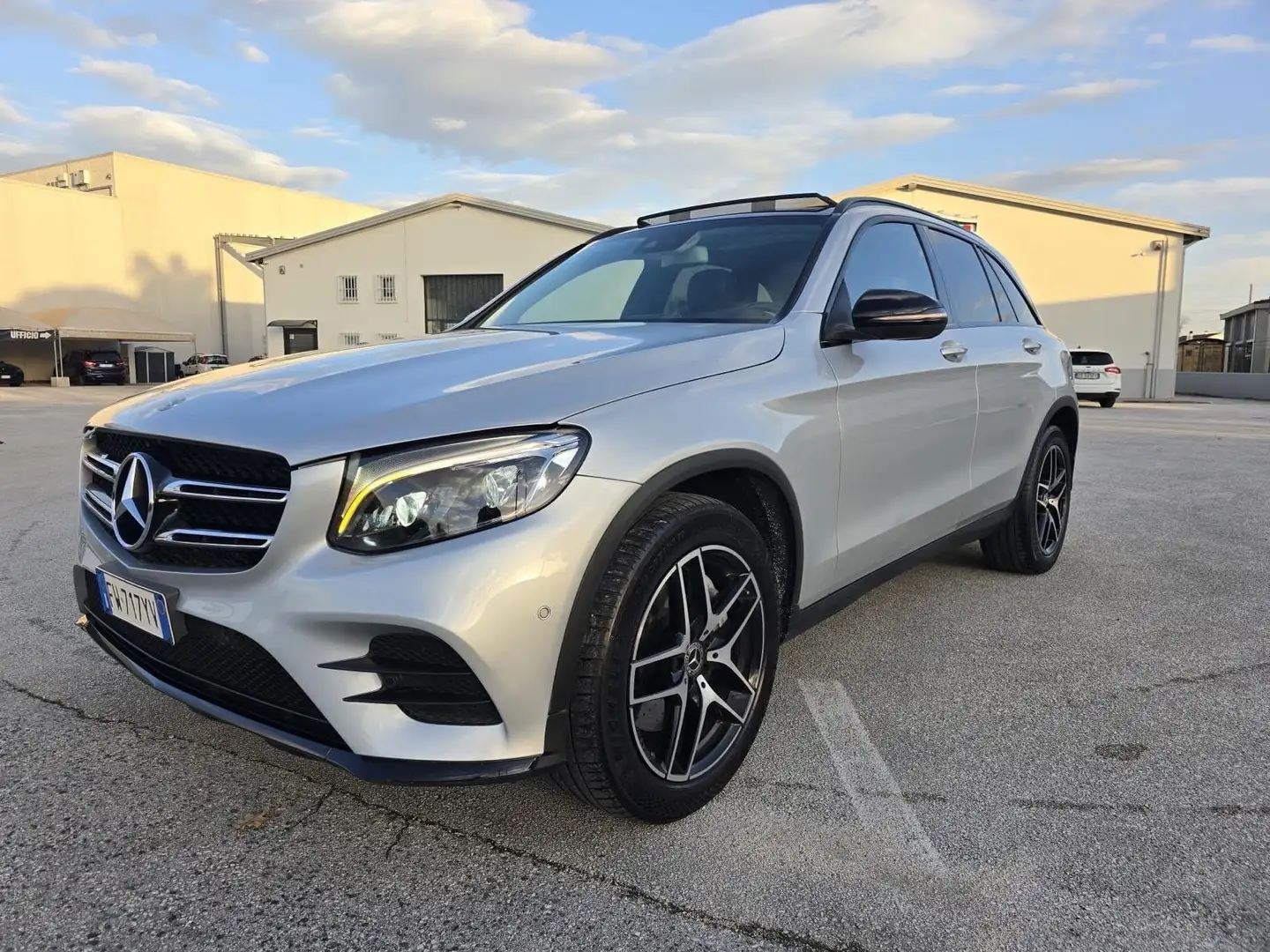 Mercedes-Benz GLC 250 tel 3498535420 GLC d Premium 4matic auto Argent - 2