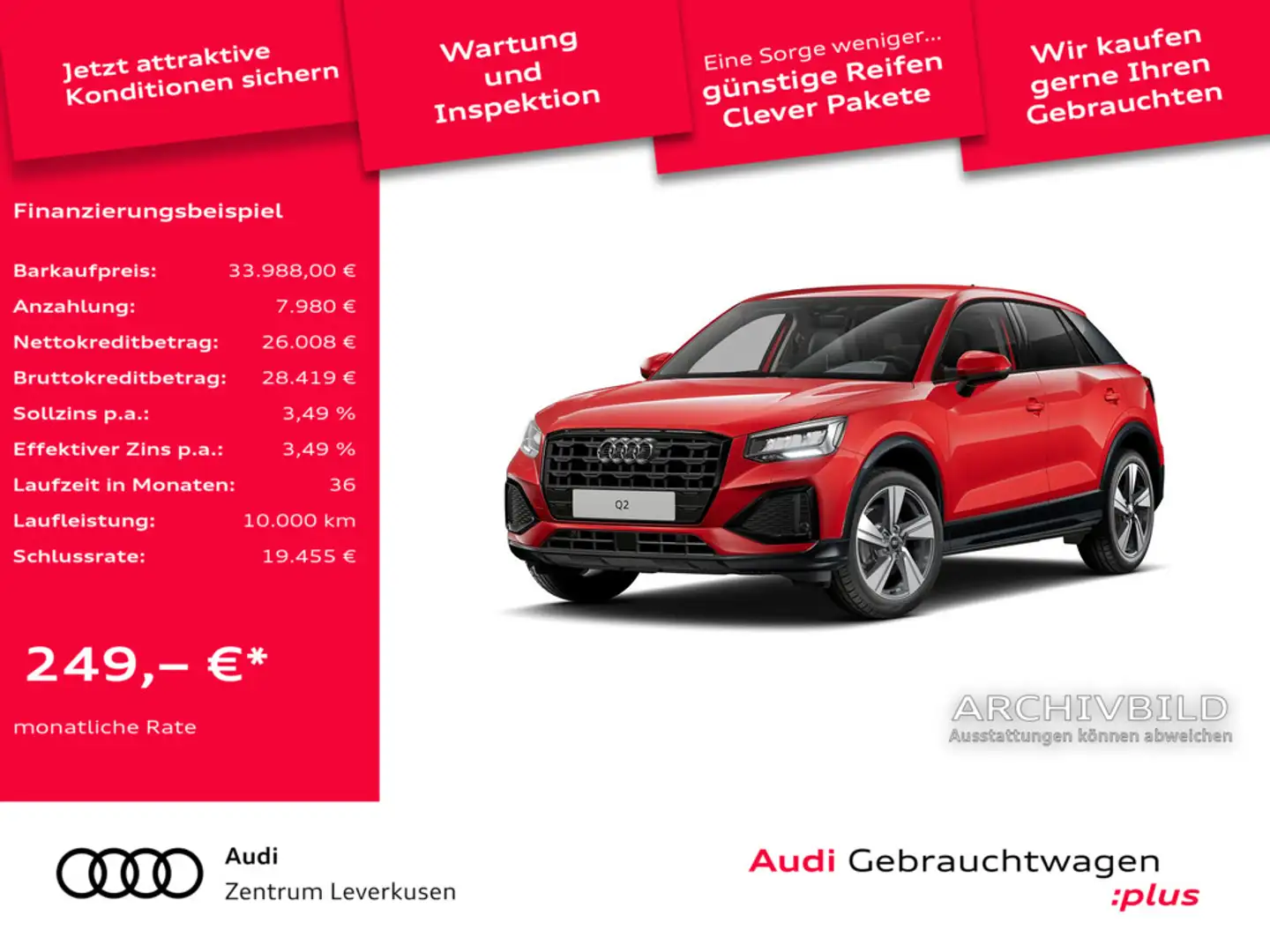Audi Q2 advanced S-TRON LED VIRT CARPLAY AHK SHZ Negro - 1