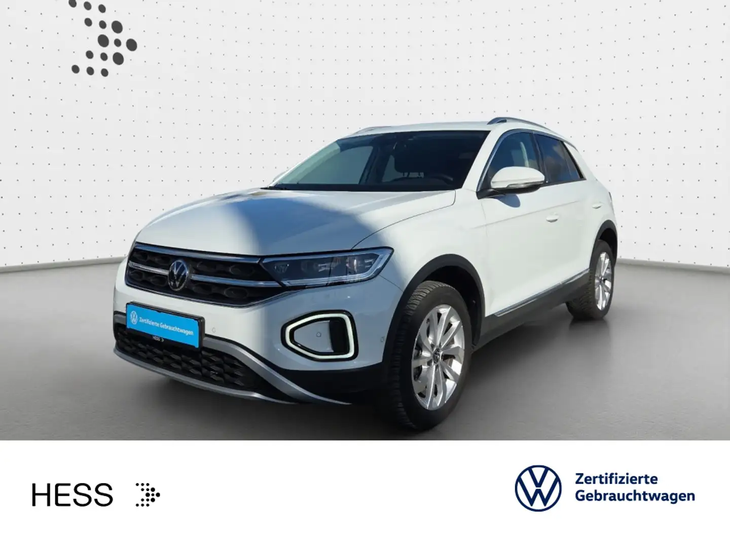Volkswagen T-Roc T-ROC 1.5 TSI DSG STYLE*LED*AHK*KAMERA*PDC*SHZ*N Blanc - 1