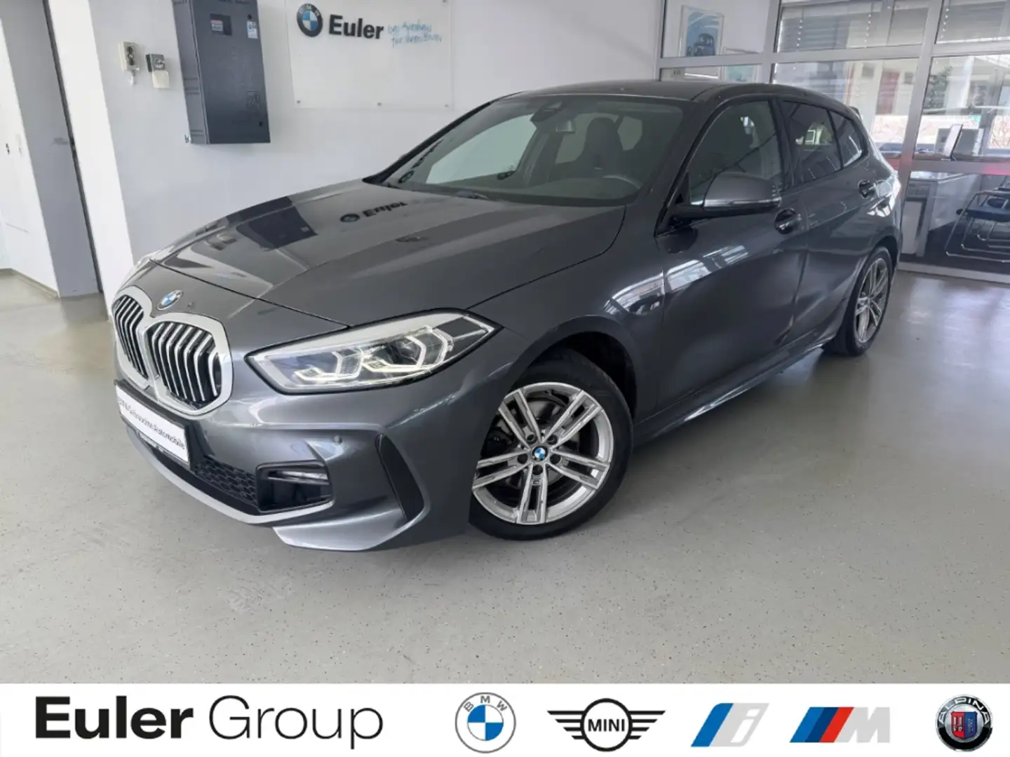BMW 118 i A 5-Türer M Sportpaket Navi LED Tempomat HiFi So Gris - 1