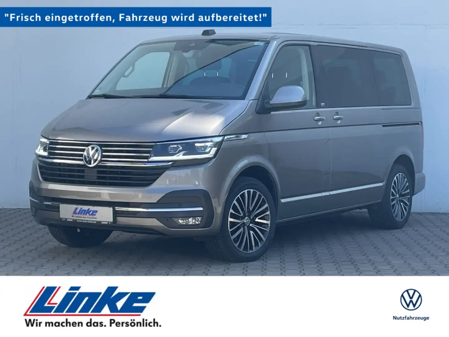Volkswagen T6.1 Multivan 2.0 TDI DSG Gen Six AHK/LED/Kamera/ACC/Navi/App-Co Бежевий - 1