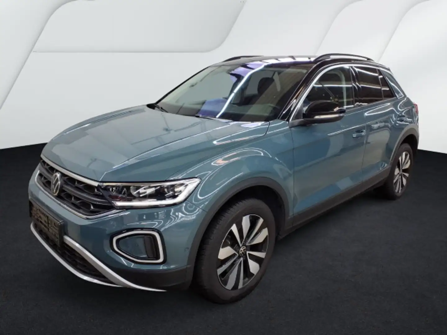 Volkswagen T-Roc 2.0 TDI DSG GOAL LM17 NAVI AHK KAMERA Blau - 2
