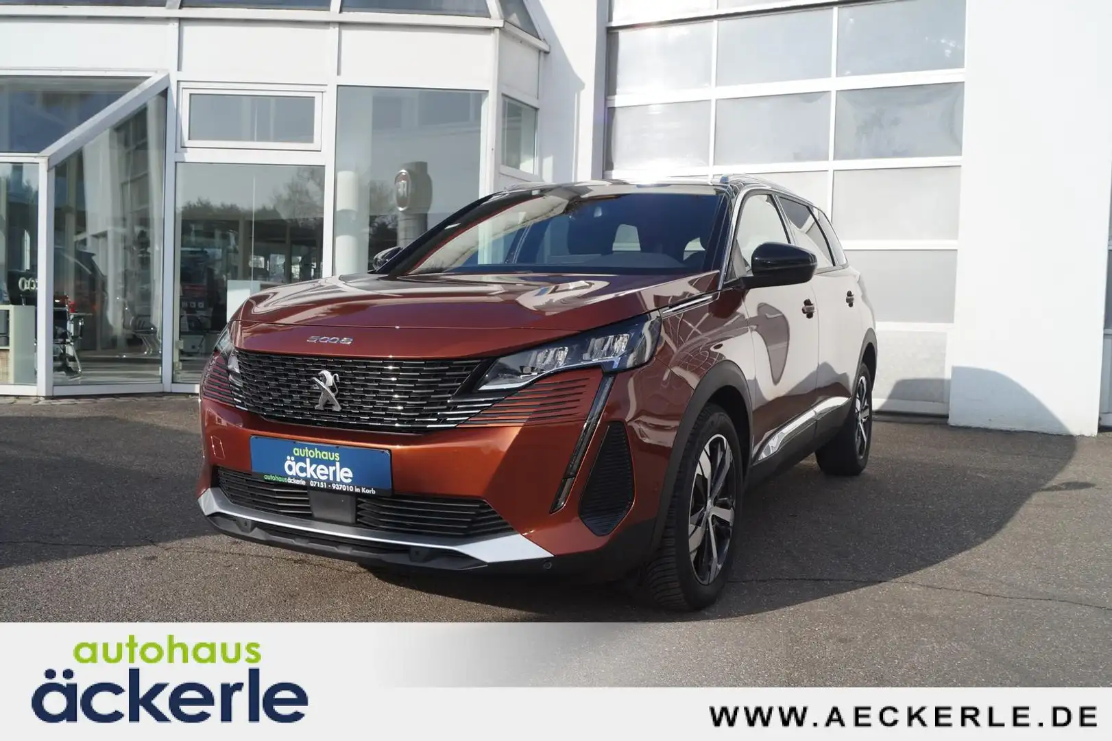 Peugeot 5008 Allure Pack I ACC I Navi I Grip-Control-Paket I el Brun - 1