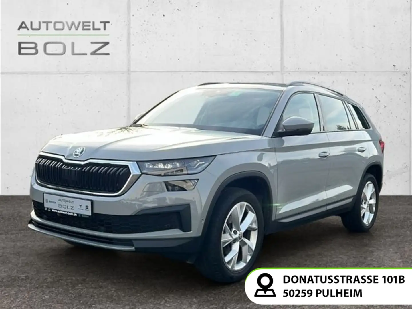 Skoda Kodiaq Tour 4x4 2.0 TDI AHK Navi DigiCock LED AC Grau - 1