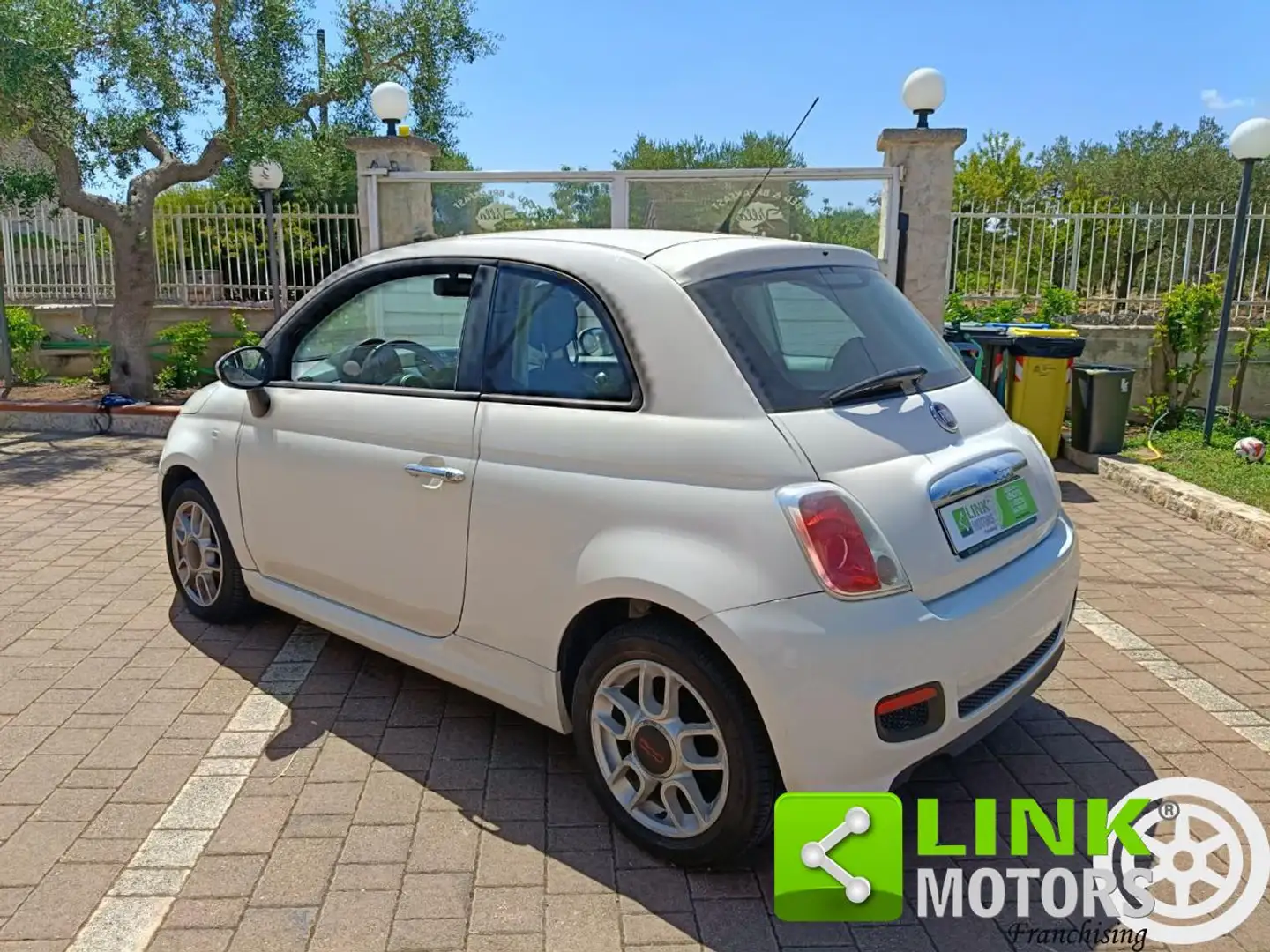 Fiat 500 1.2 Sport 69CV NEOPATENTATI Bianco - 2