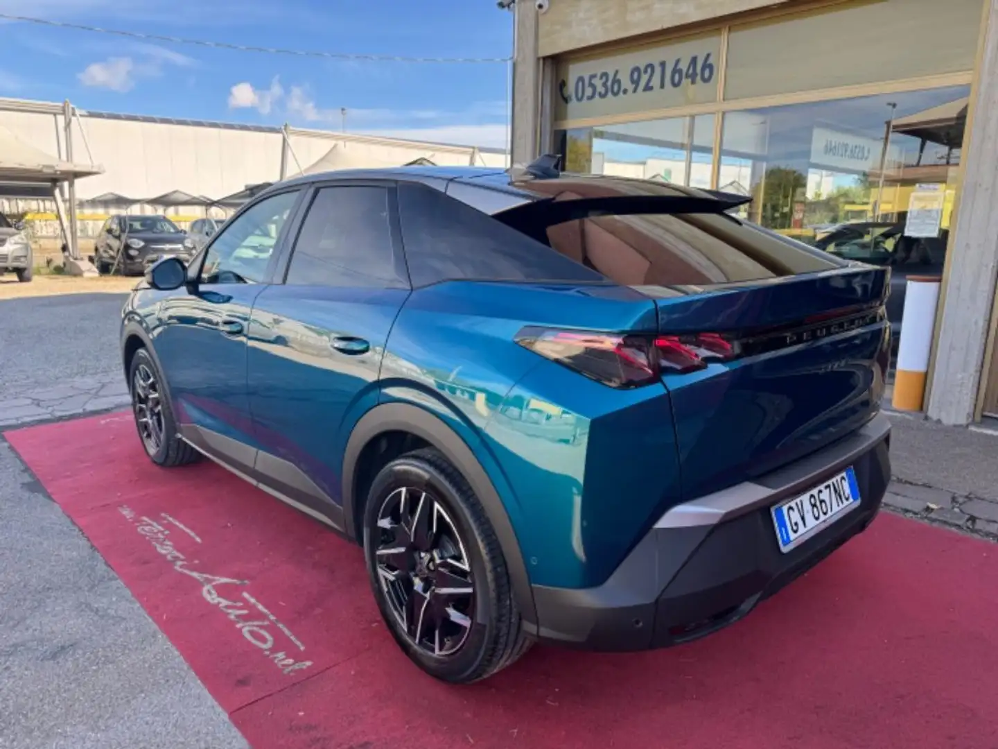 Peugeot 3008 Hybrid 136 e-DCS6 GT FULL OPTIONAL NEOPATENTATI Blu/Azzurro - 1