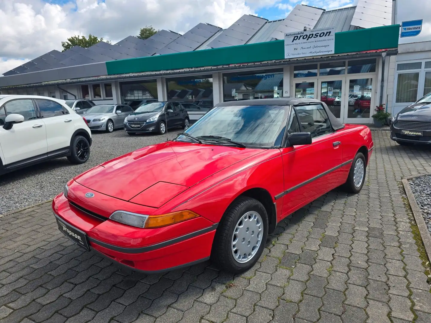 Ford Mercury Capri Cabrio Rouge - 1