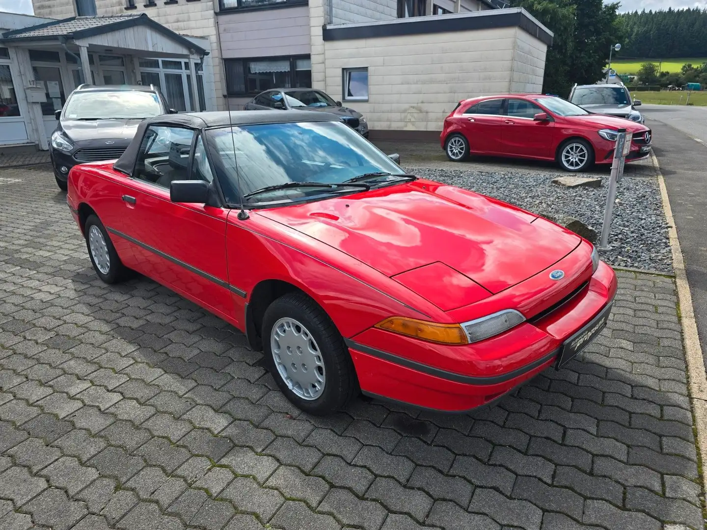 Ford Mercury Capri Cabrio Rouge - 2