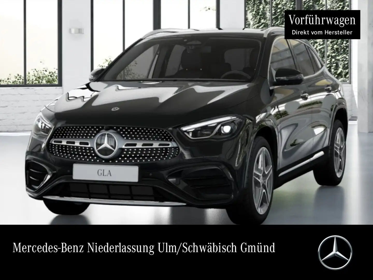Mercedes-Benz GLA 220 4M AMG+360°+AHK+MULTIBEAM+TOTW+KEYLESS+8G Schwarz - 1