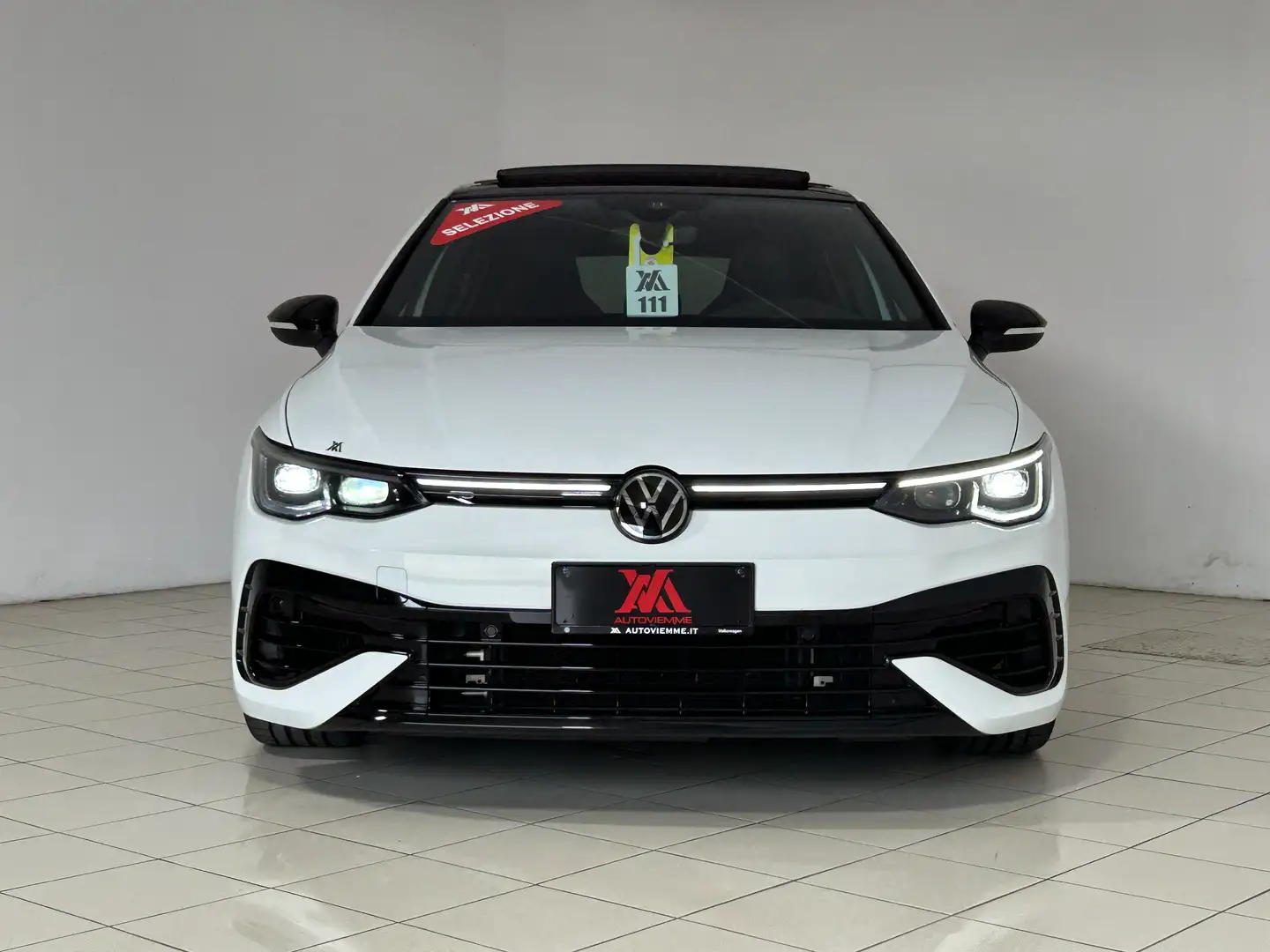 Volkswagen Golf R Performance pack tetto apribile + sedili in pelle Blanc - 2