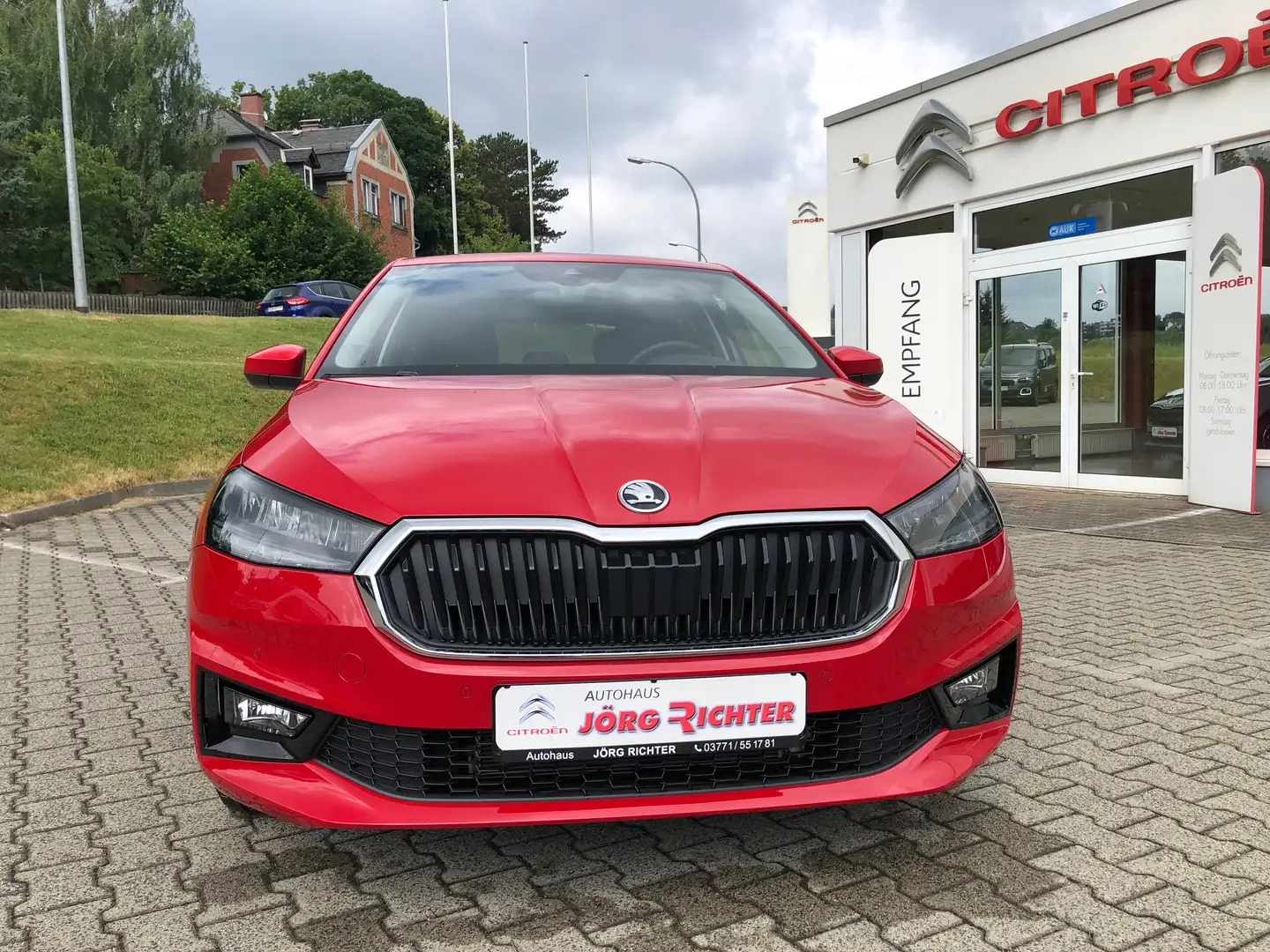 Skoda Fabia Selection ( STYLE ) SUPER Ausstattung ! Rot - 2