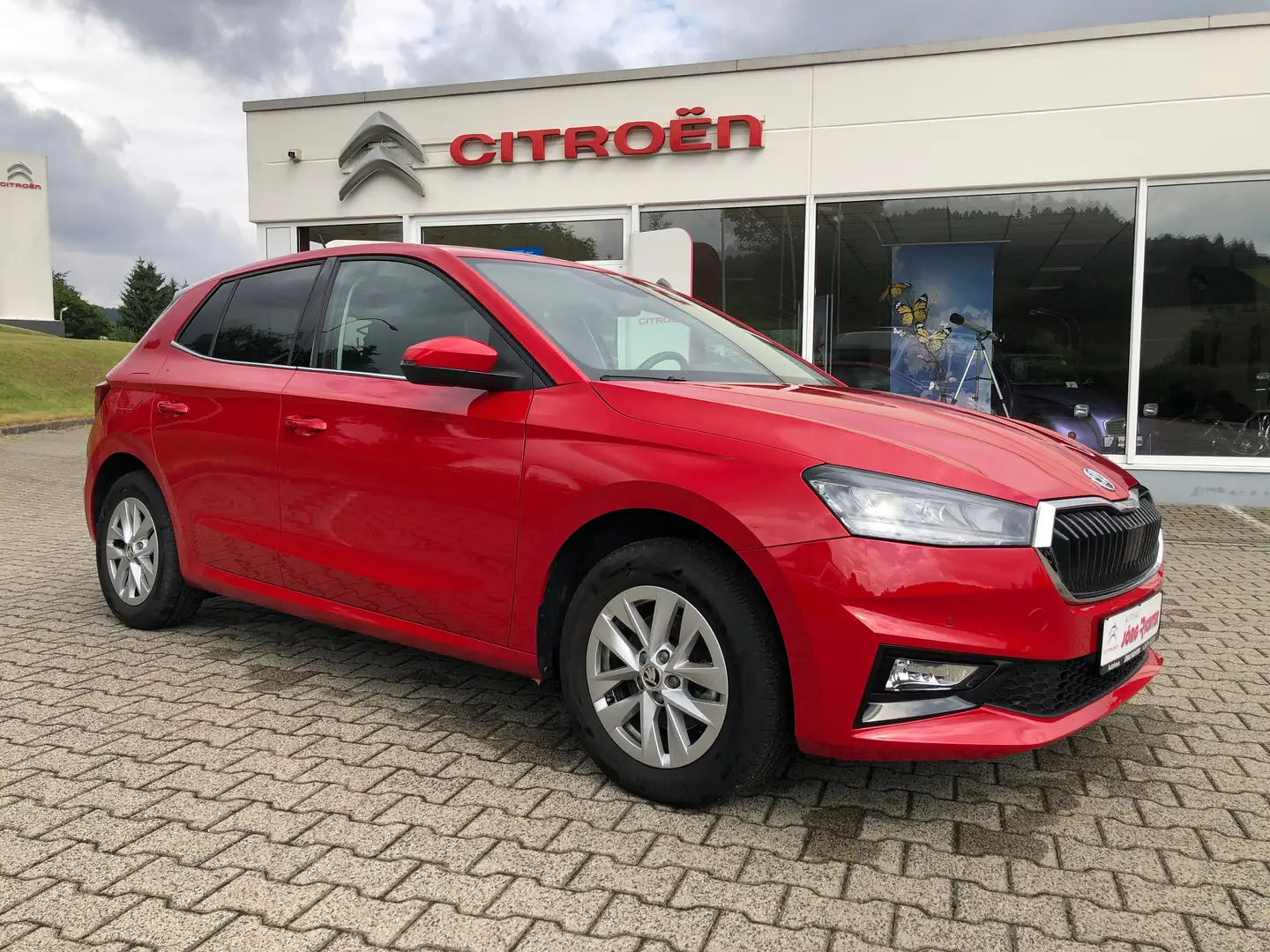 Skoda Fabia Selection ( STYLE ) SUPER Ausstattung ! Rot - 1