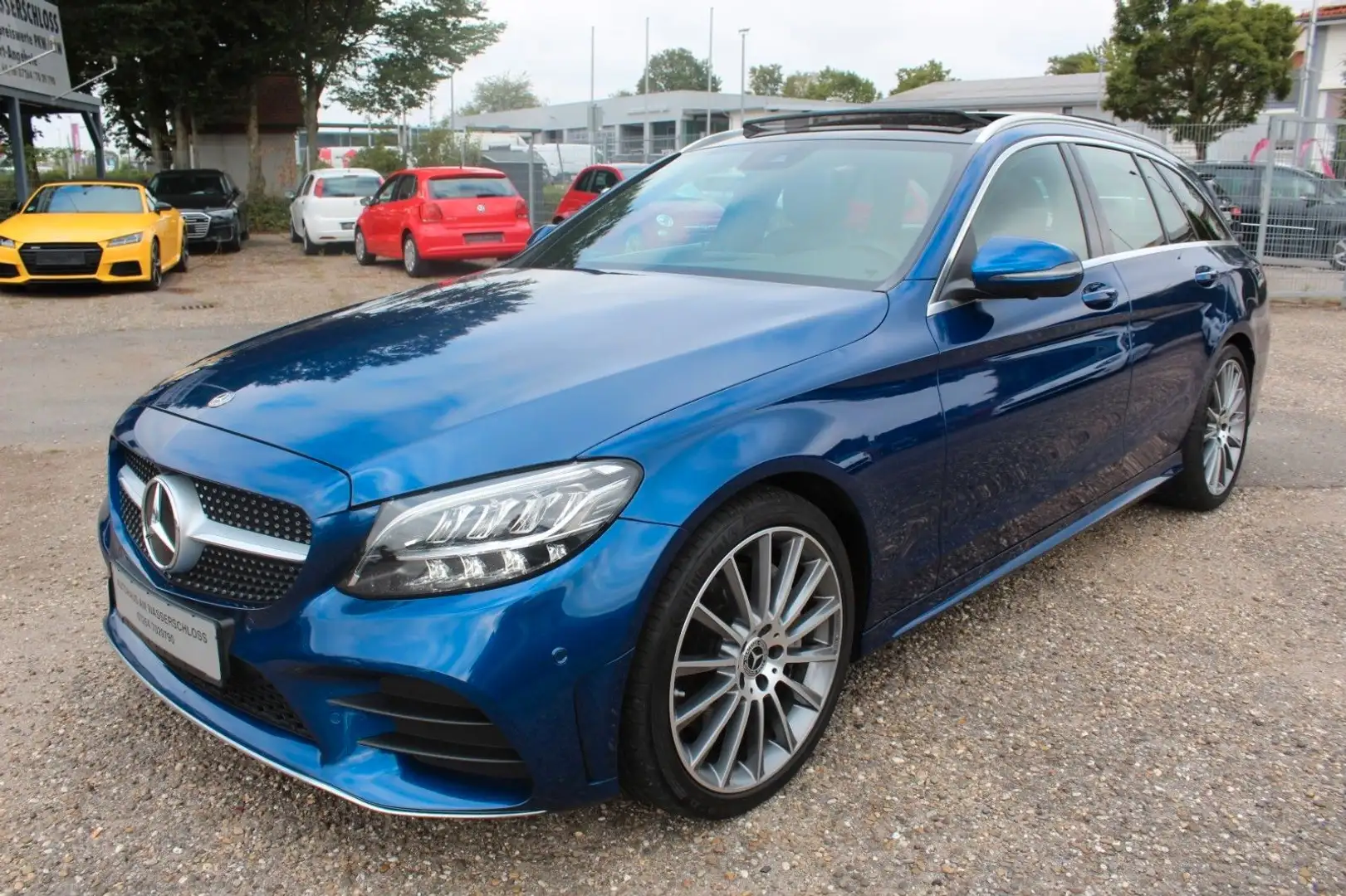 Mercedes-Benz C 300 T d*AMG*PANO*StandHz.*Business PLUS*LED* Blau - 1