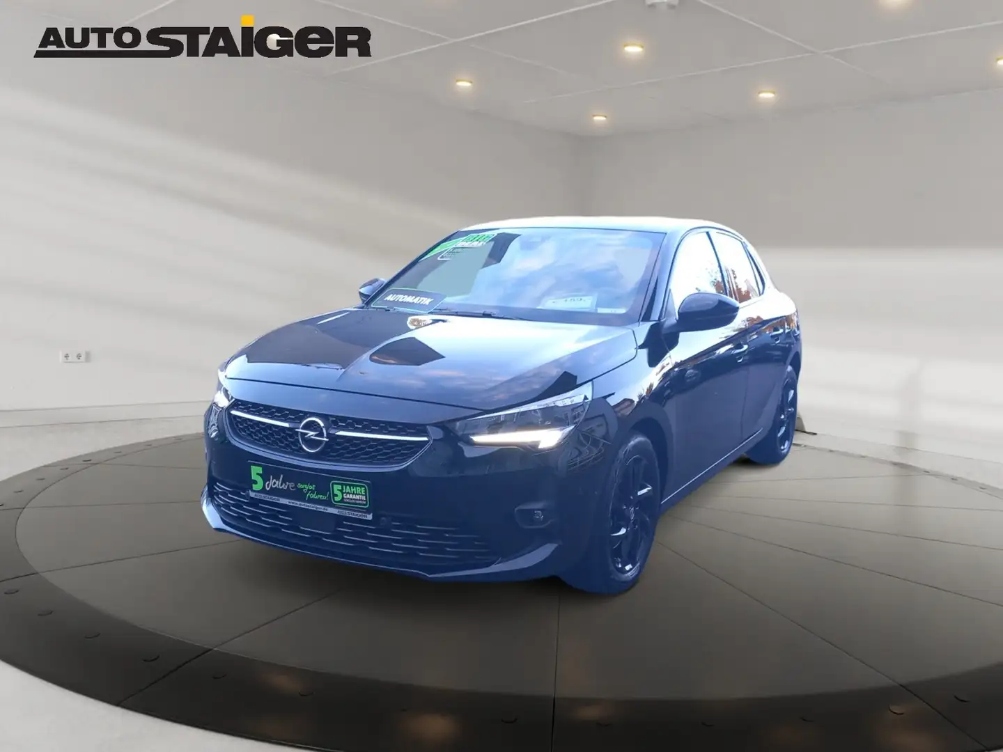 Opel Corsa F 1.2 Turbo Ultimate Automatik, PDC, SHZ, Schwarz - 2