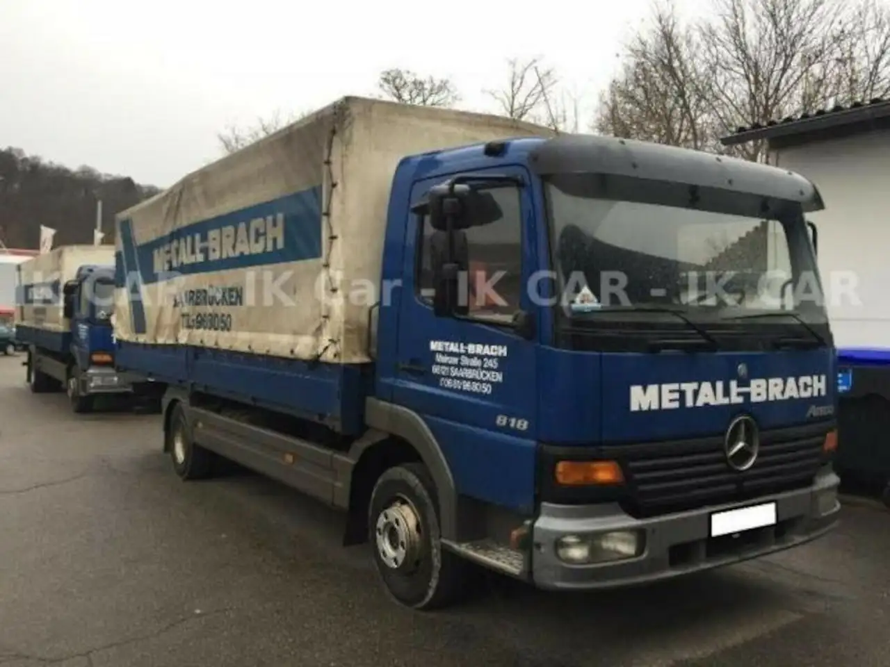 Mercedes-Benz Atego 818 1.HAND+lückenlos MB-Scheckheft+Garage, foto 3
