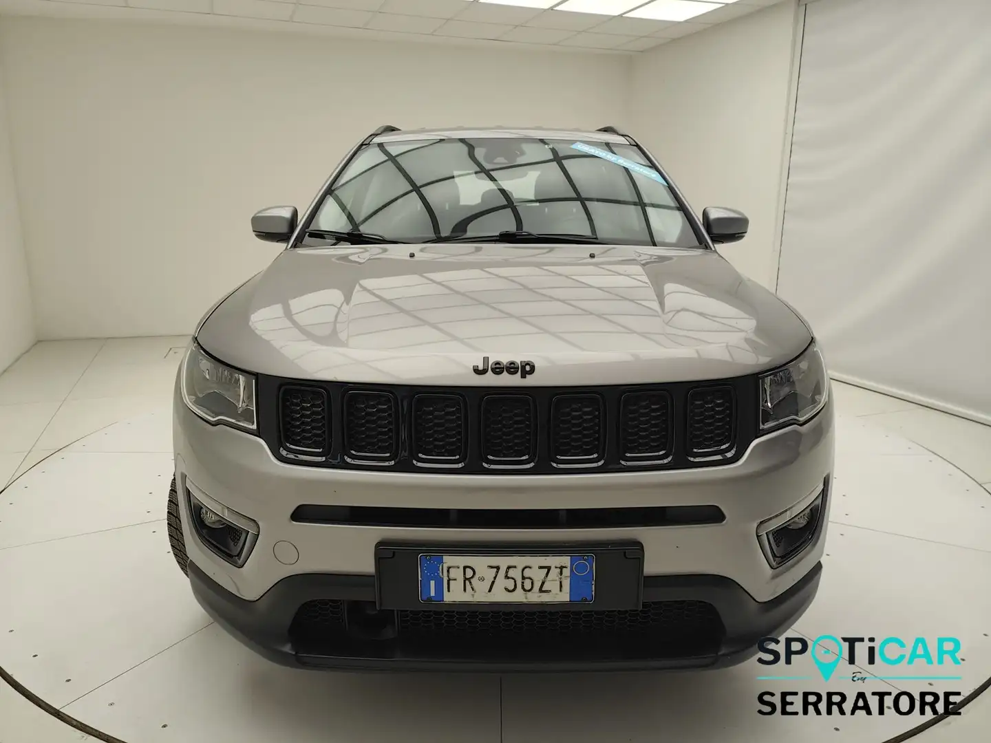 Jeep Compass II 2017 2.0 mjt Night Eagle 4wd 140cv my19 Argent - 2