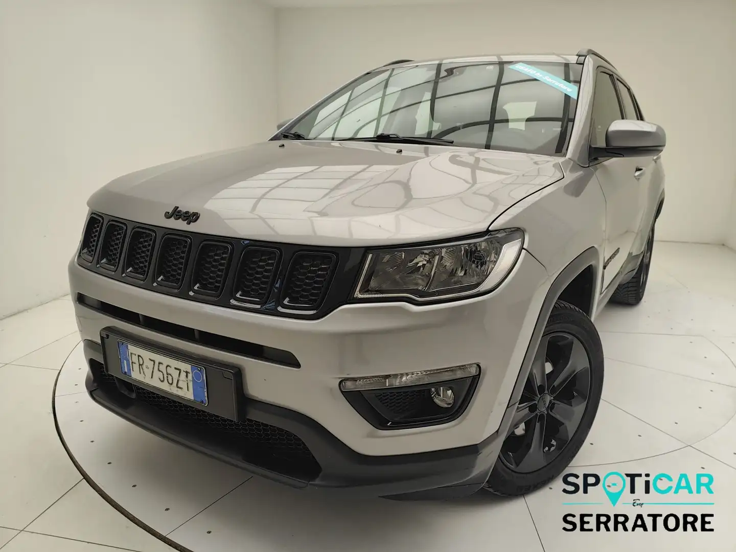 Jeep Compass II 2017 2.0 mjt Night Eagle 4wd 140cv my19 Argent - 1
