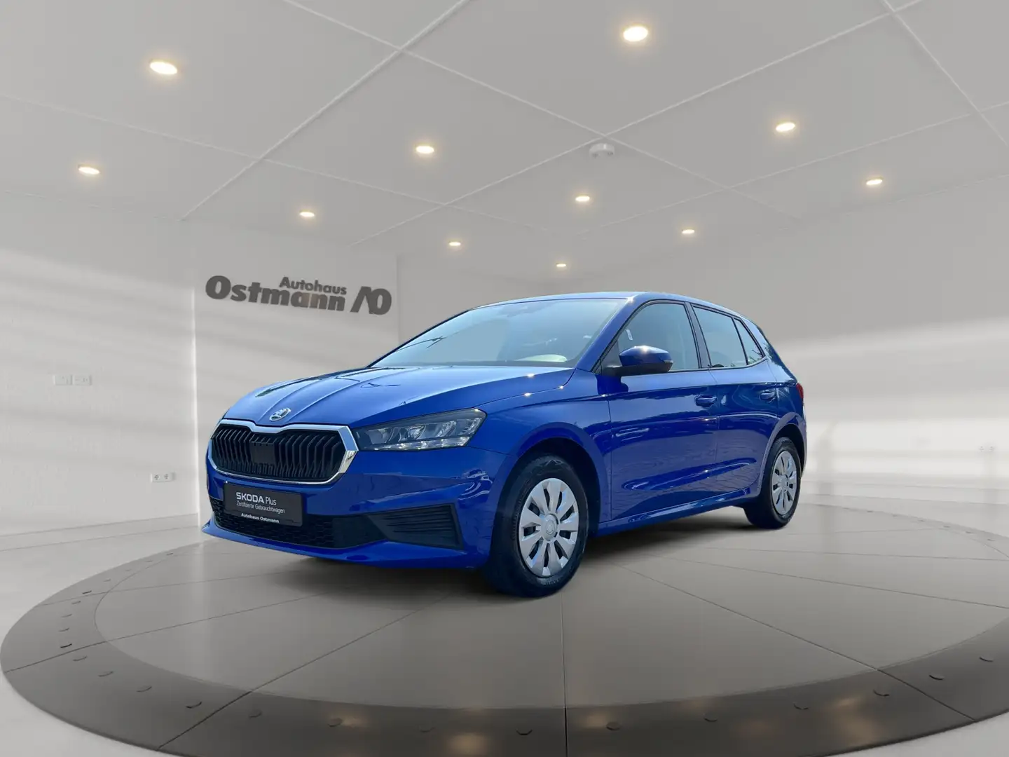 Skoda Fabia 70kw TSI *LED*SHZ*PDC*Frontradar*KLIMA* Blauw - 2