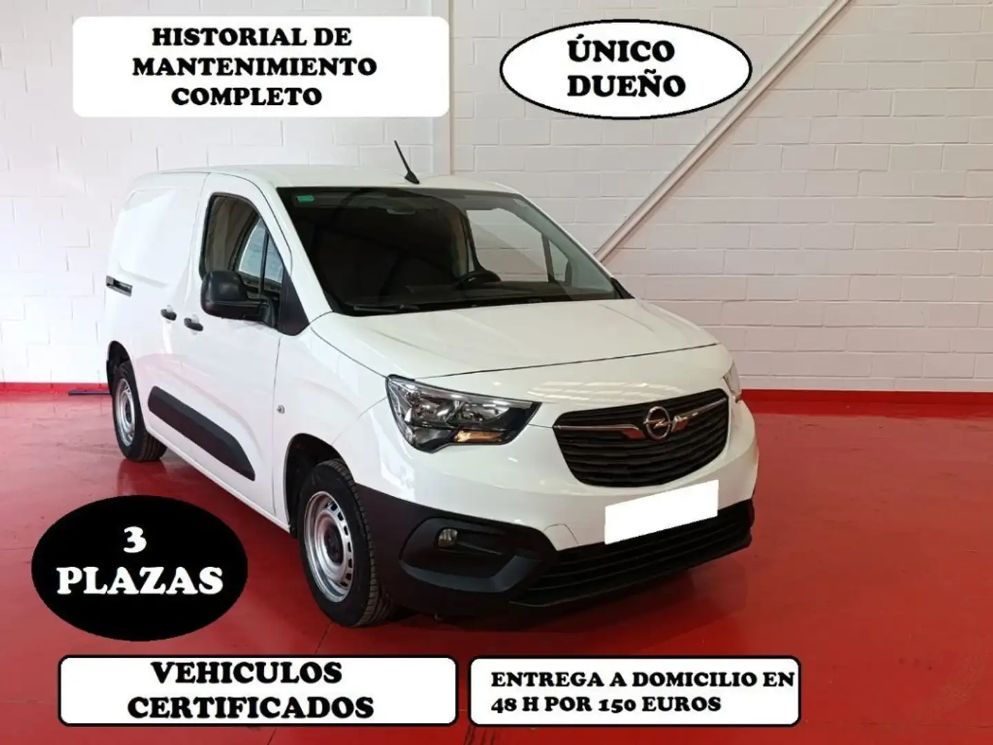 Opel Combo N1 Cargo 1.5TD S&S L 1000 Express 100 Blanc - 1