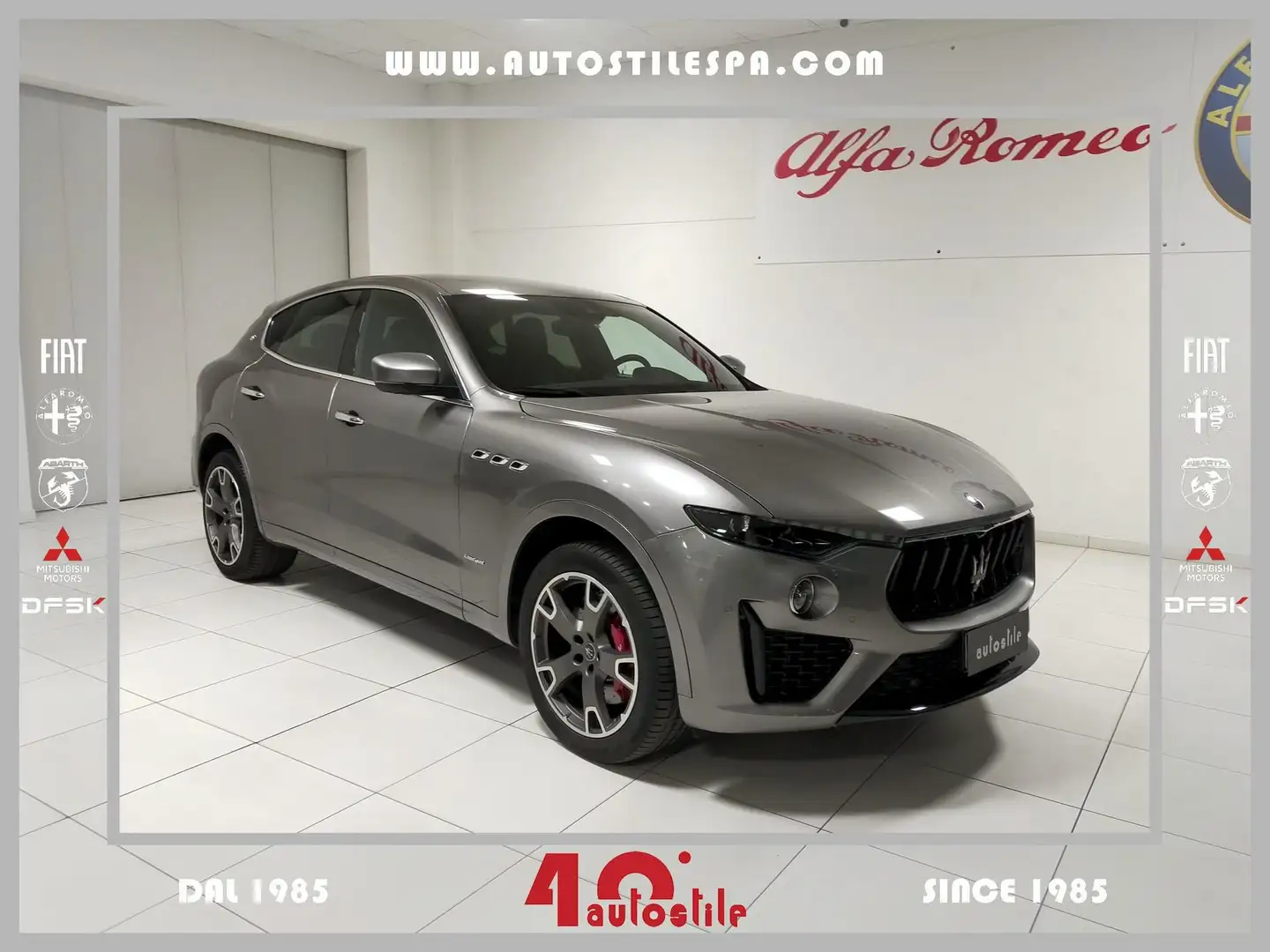 Maserati Levante 3.0 V6 AWD Gransport 350 CV Grigio - 1