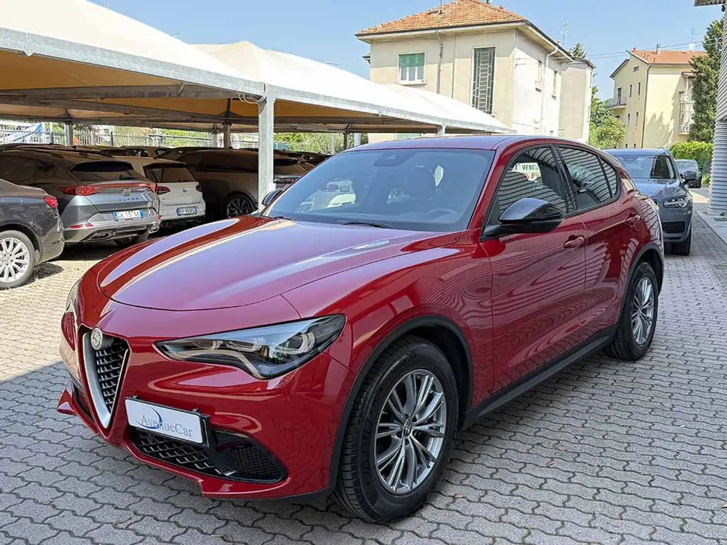 Alfa Romeo Stelvio 2.2 t Super TELECAMERA CARPLAY IVA ESPOSTA Red - 1