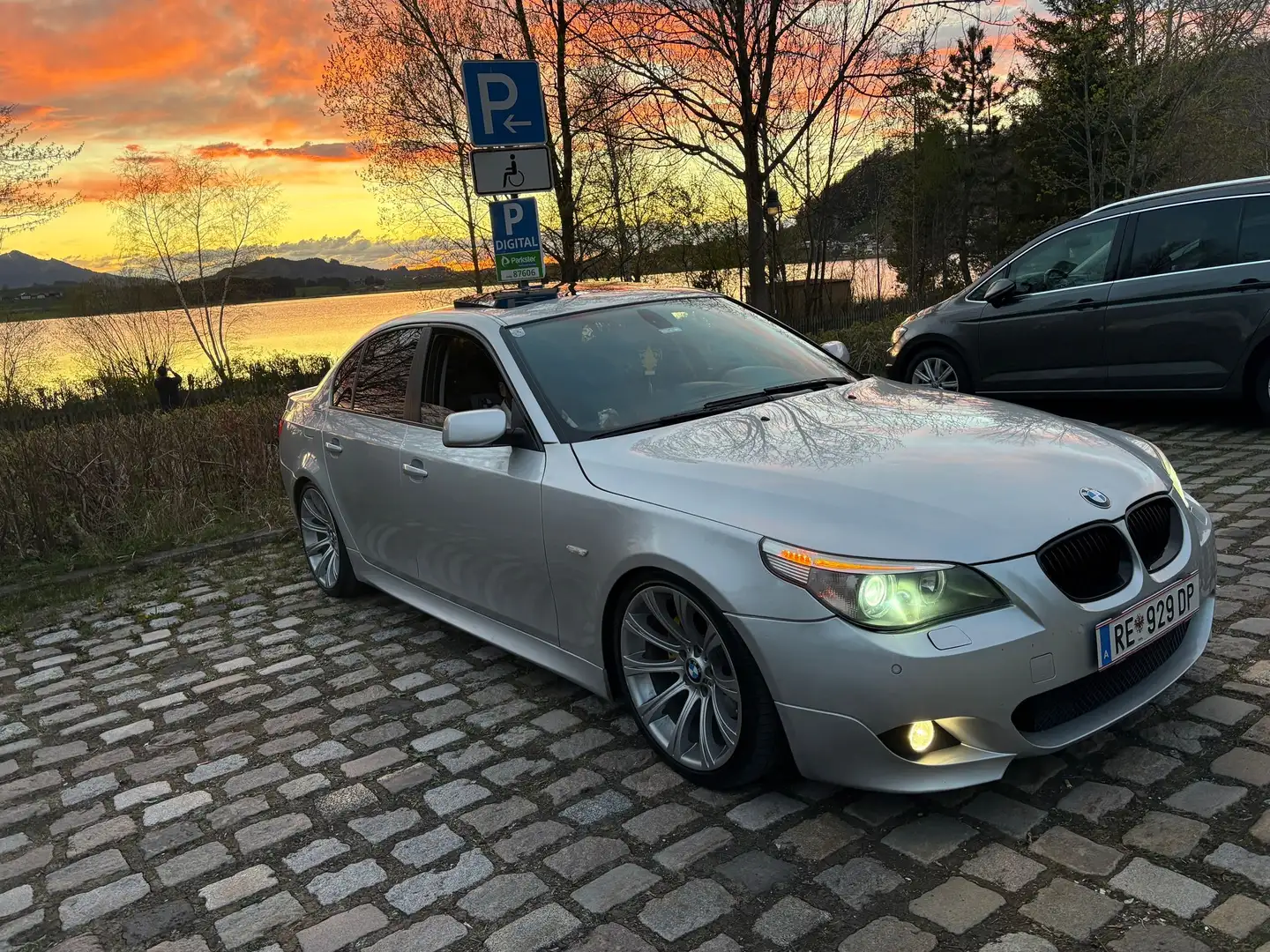 BMW 530 530d Österreich-Paket Aut. Ezüst - 2