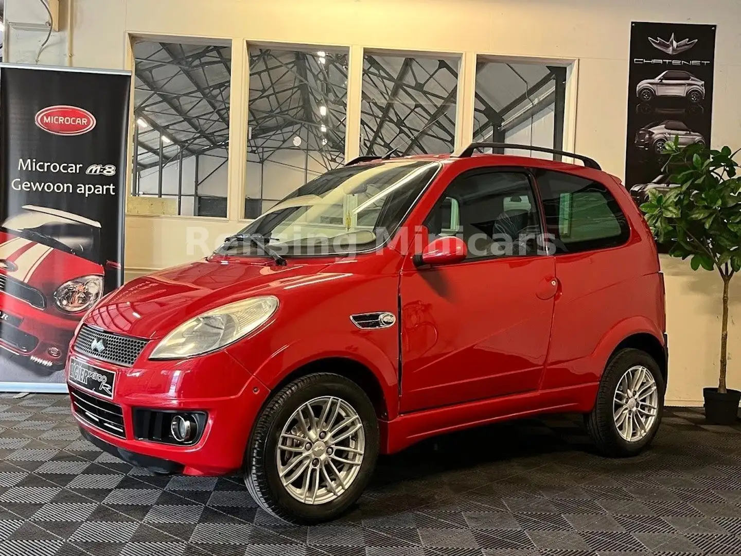 Ligier X-Too X-Too R DCI XXL KOFFER Mopedauto Microcar 45 KM Rot - 1
