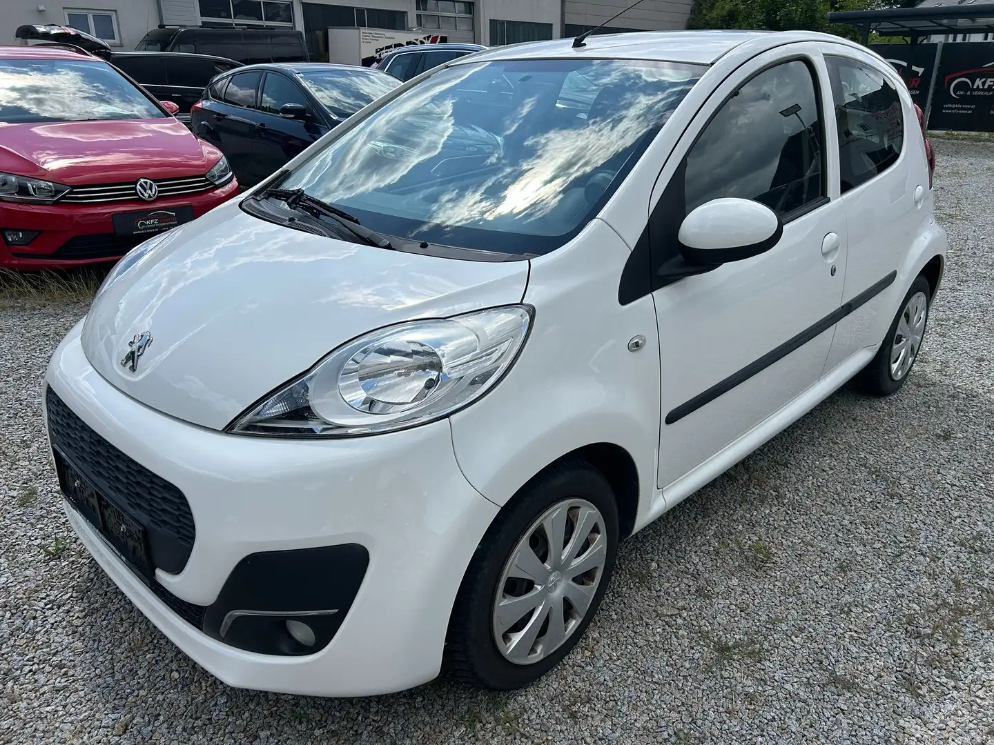 Peugeot 107 Lion Edition 1,0/WENIG KM/TOP ZUSTAND Weiß - 1