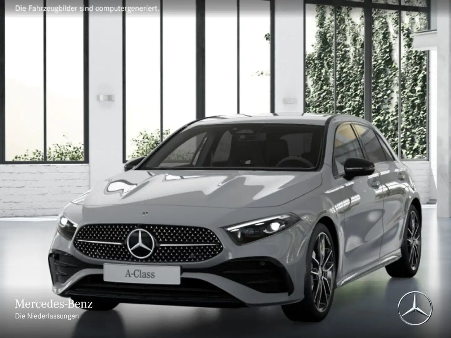 Mercedes-Benz A 180 AMG+NIGHT+AHK+MULTIBEAM+KAMERA+7G Grau - 2