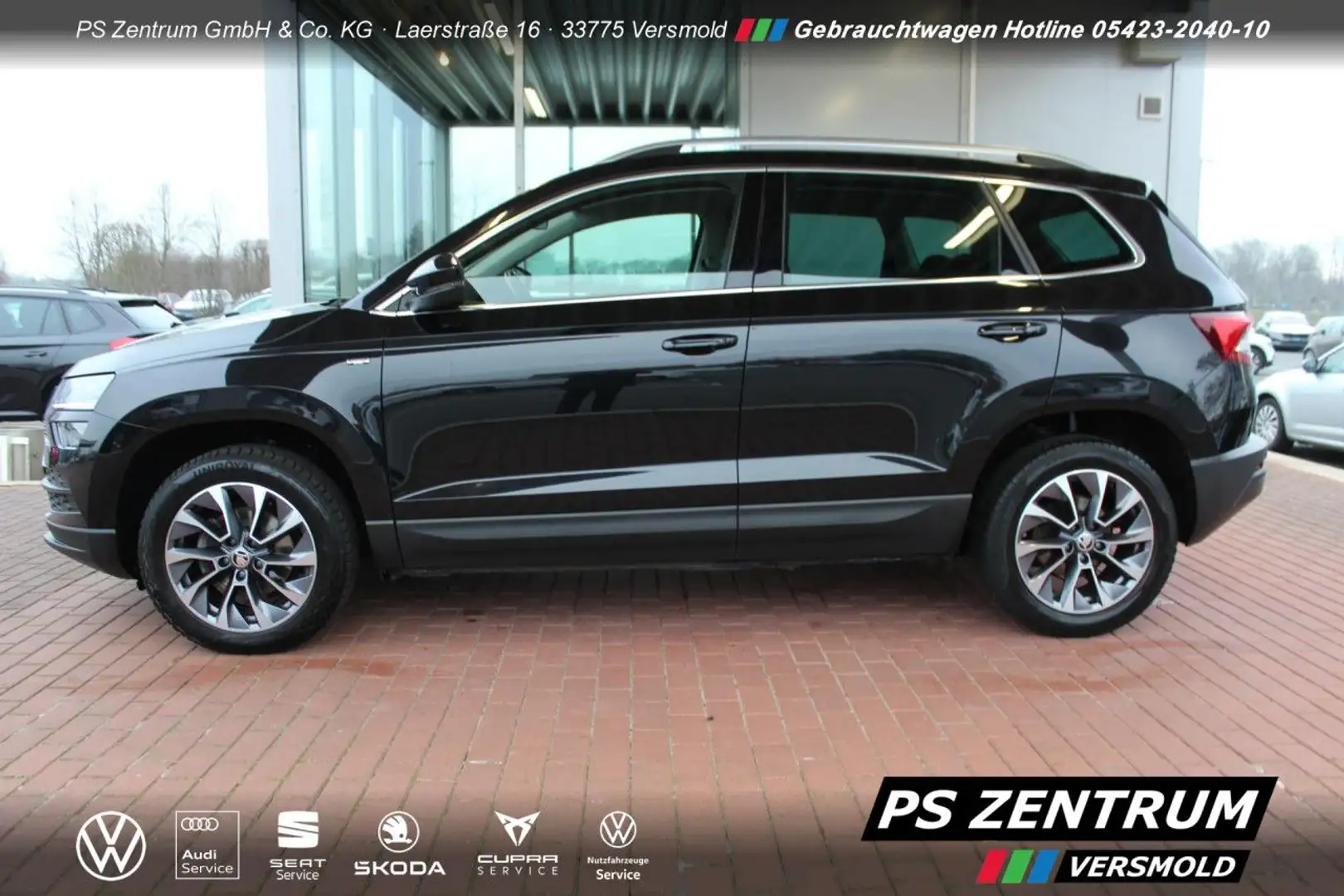 Skoda Karoq 1.0 TSI Drive 125 OPF LED NAVI e.HECK CAM Noir - 2