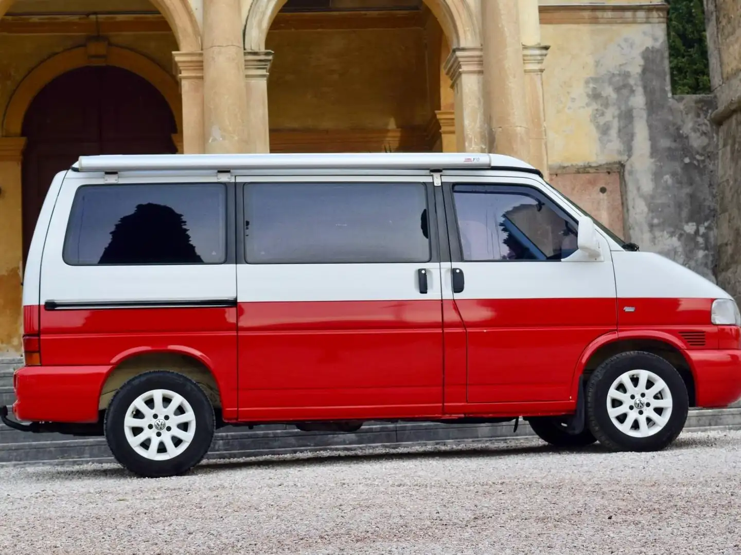 Volkswagen T4 California 1.9 D II serie Westfalia (1996) Rosso - 2