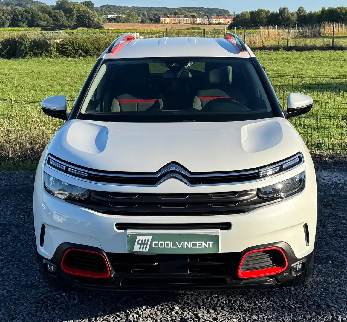Citroen C5 Aircross 1er propriétaire - Cam + CarPlay Blanc - 2
