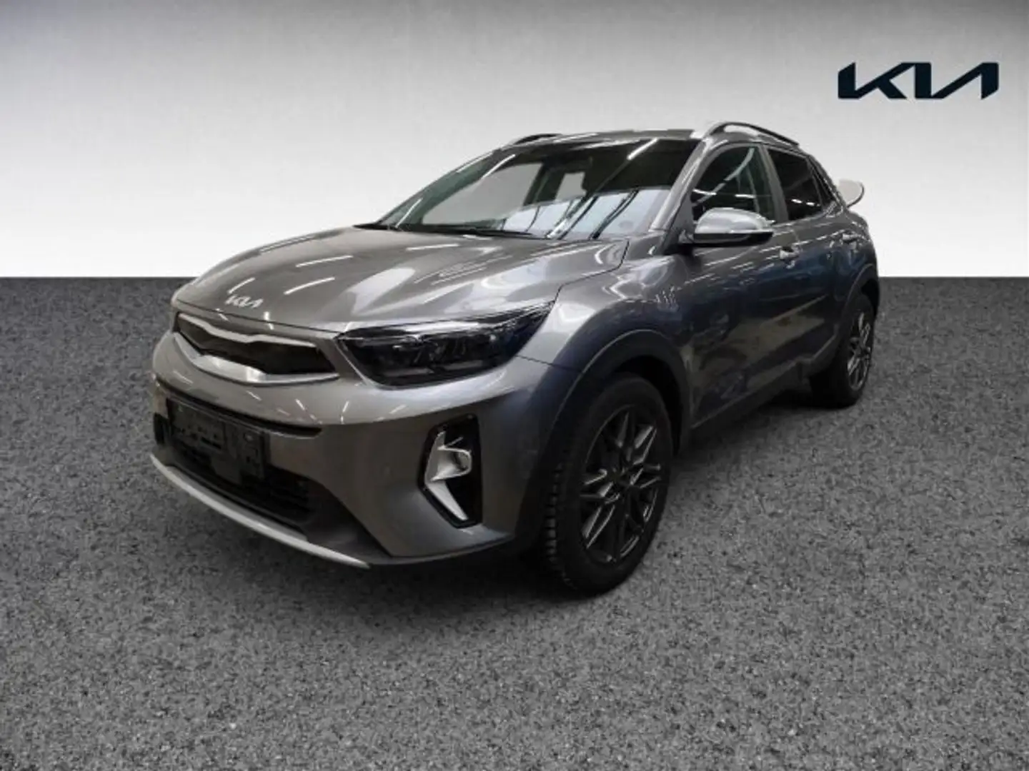 Kia Stonic 1.0 T-GDI Mild-Hybrid Nightline Edition | Grau - 2