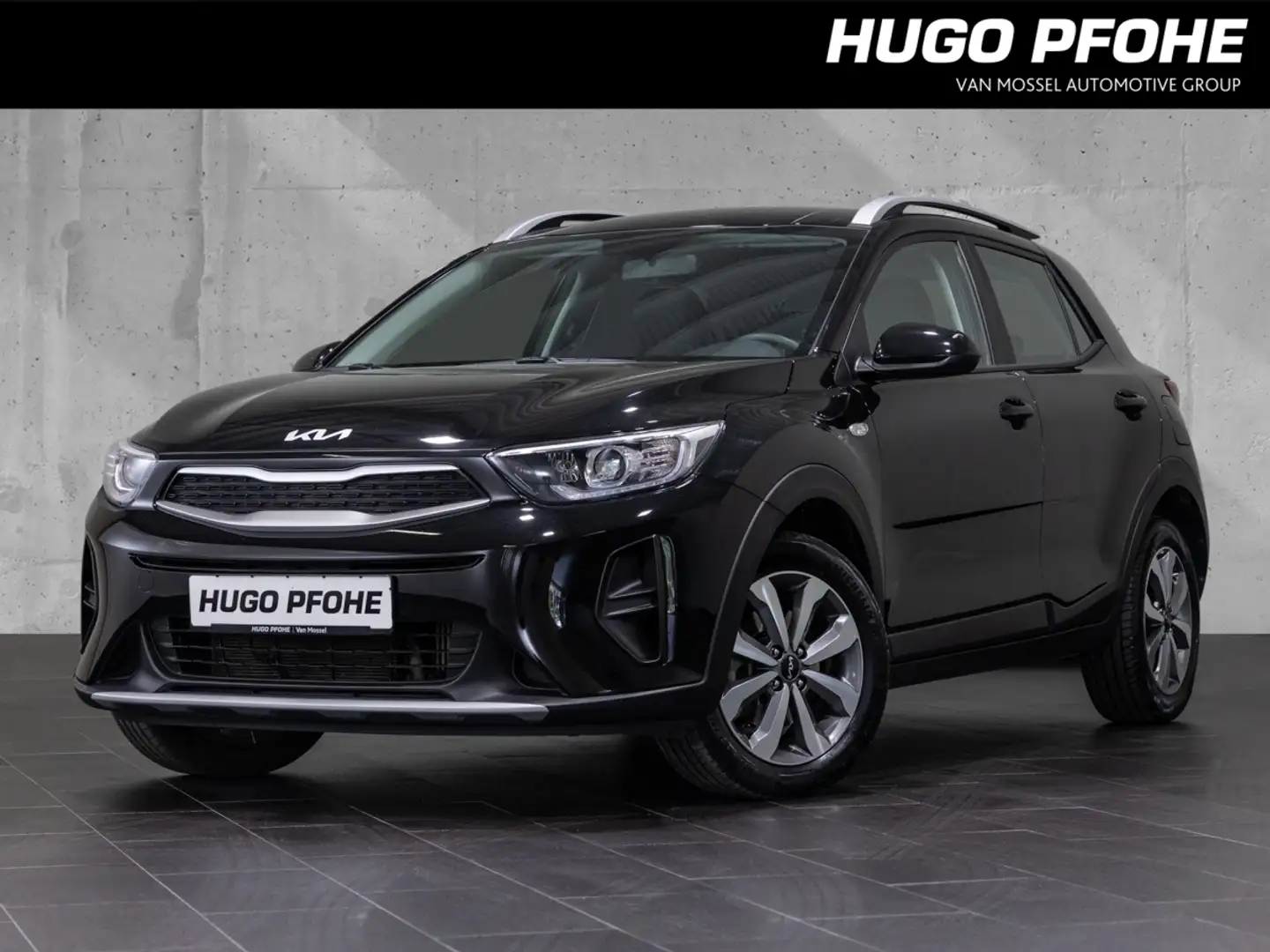 Kia Stonic 1.0 T-GDI Pure | PDC | LMF | AC Navi SHZ PDC Schwarz - 1