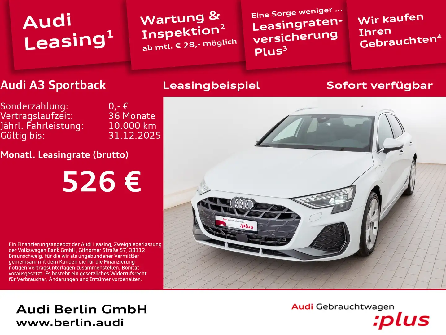 Audi A3 S line 45 TFSI e S tronic Grau - 1