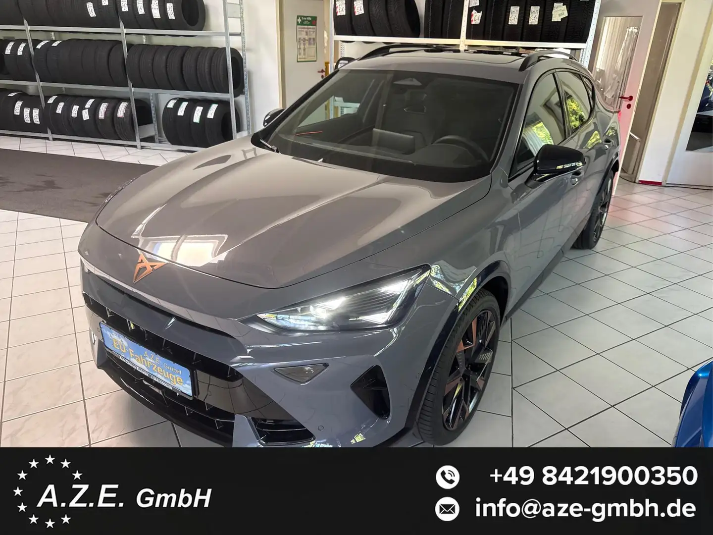 CUPRA Formentor VZ 2.0 TSI DSG 4x4 *NAVI*AHK*EL.KLAPPE*PANO*LHZ... Gris - 1