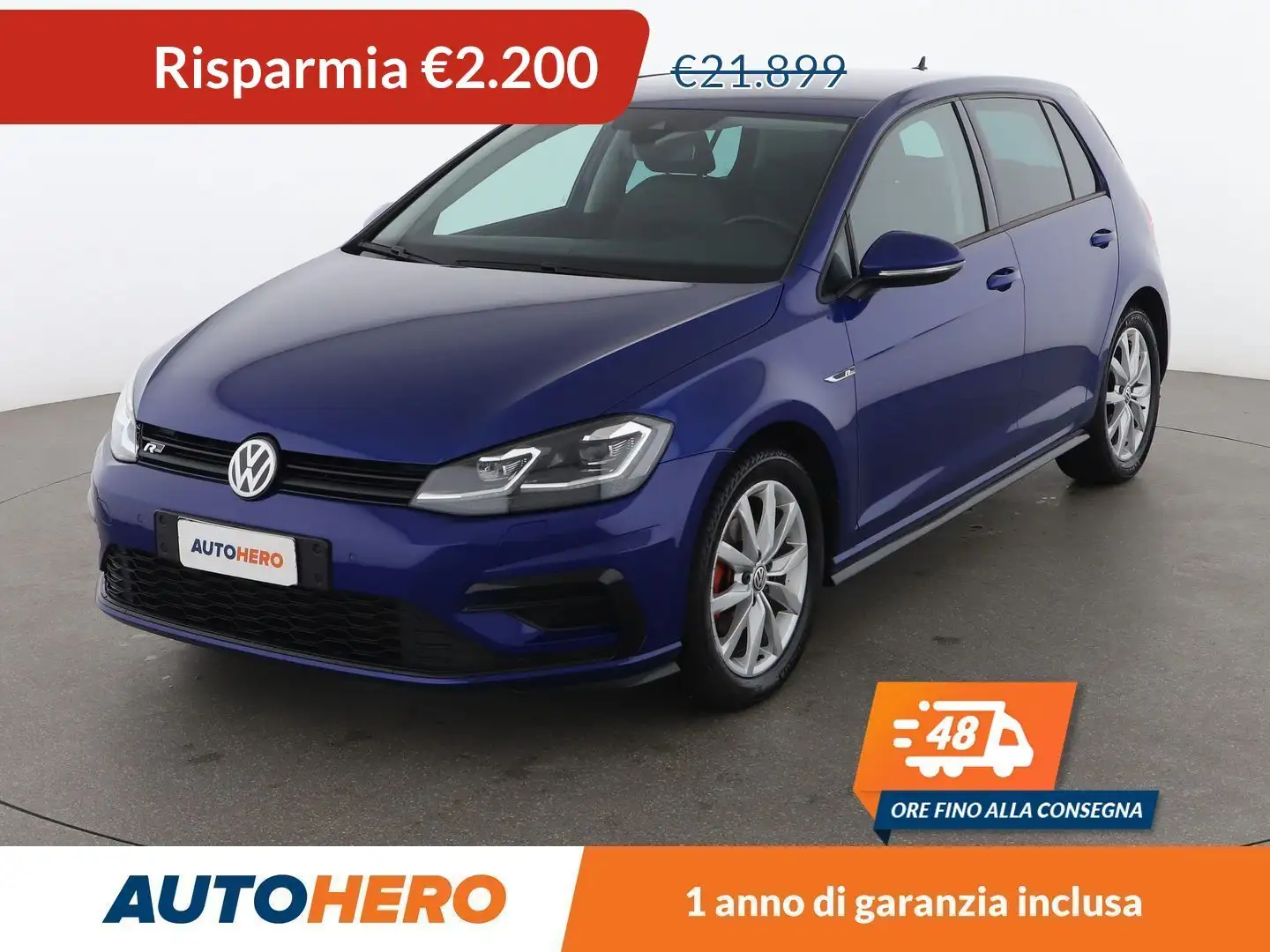 Volkswagen Golf 1.5 TSI ACT Highline 130 CV DSG Bleu - 1