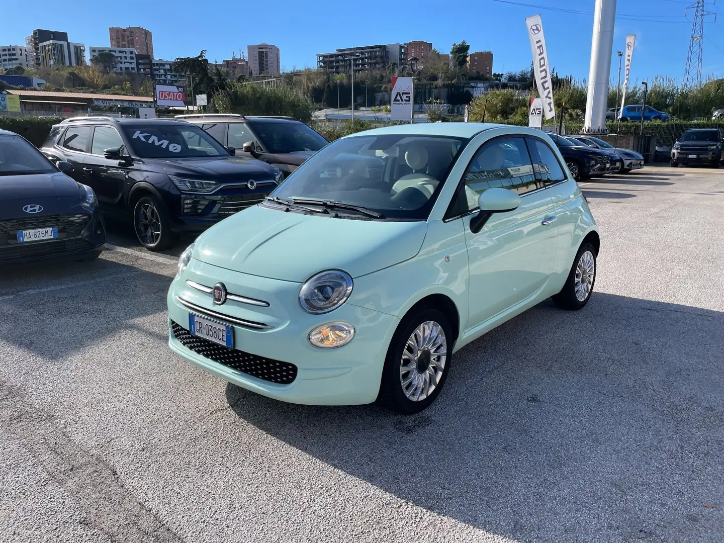 Fiat 500 500 1.2 Lounge Vert - 1