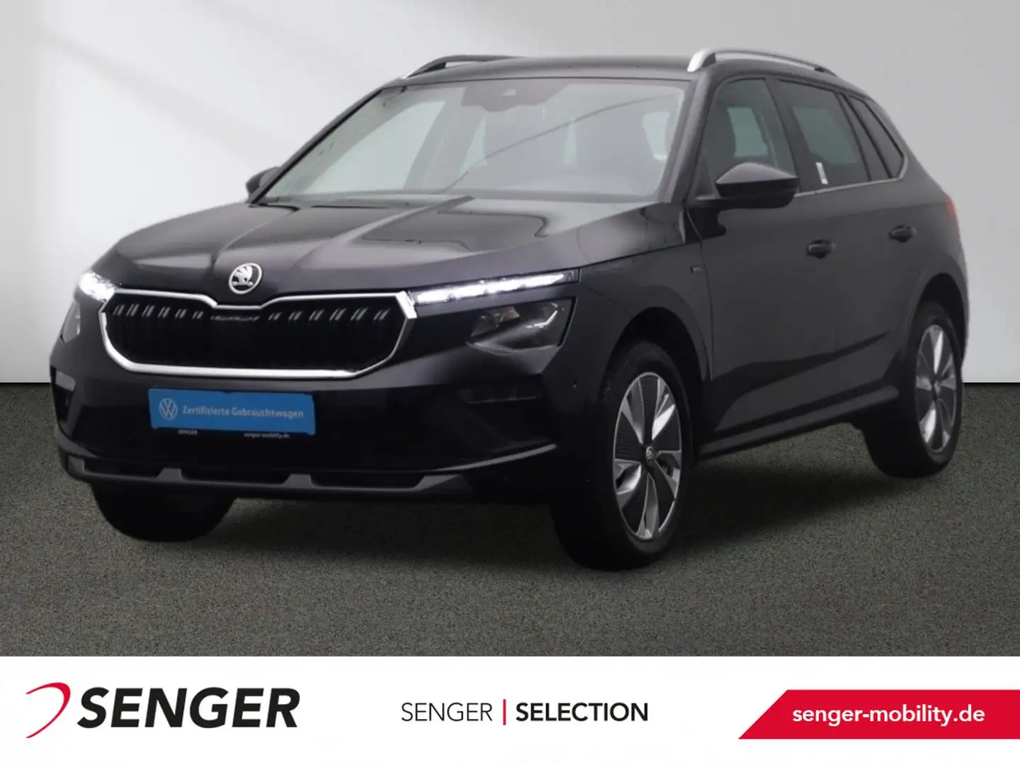 Skoda Kamiq 1.0 TSI AHK Matrix MirrorLink Dig-Cockpit Noir - 1