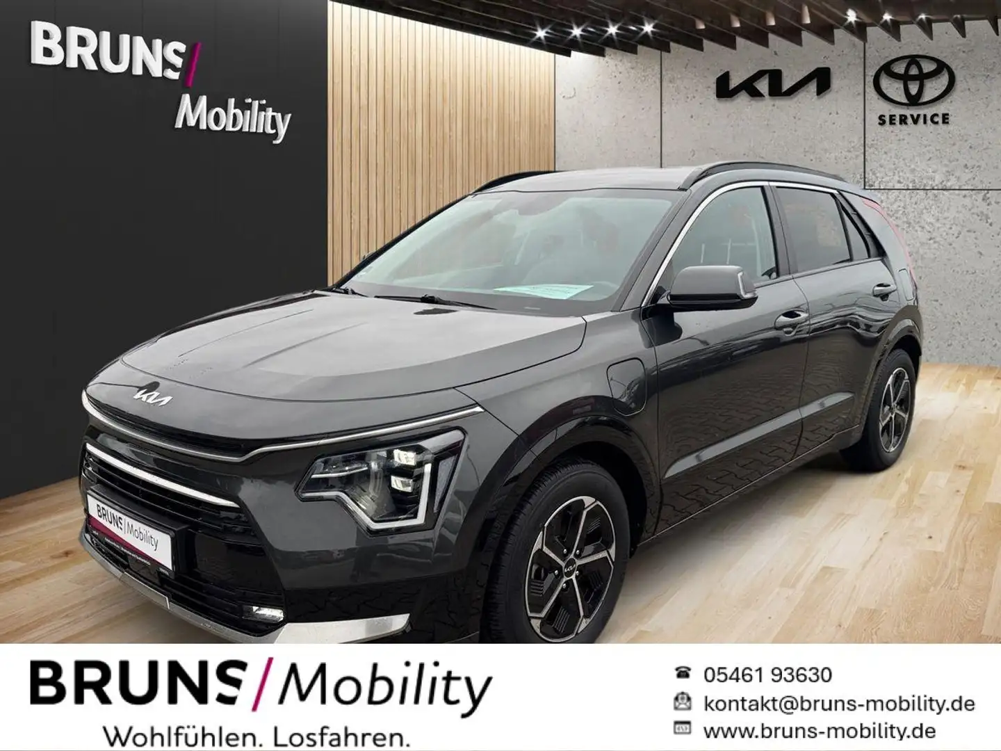 Kia Niro 1.6 PHEV DCT VIS KOM STY Gris - 1