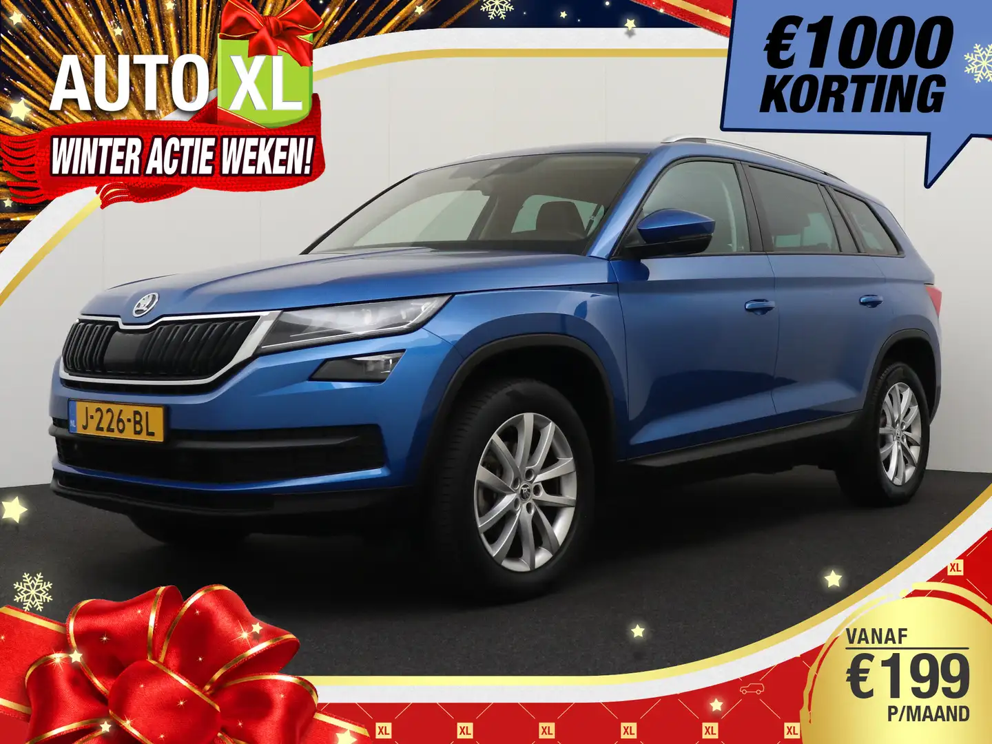 Skoda Kodiaq 1.5 TSI Business+ 7-Pers Half-Leder Camera Adapt.C Bleu - 1